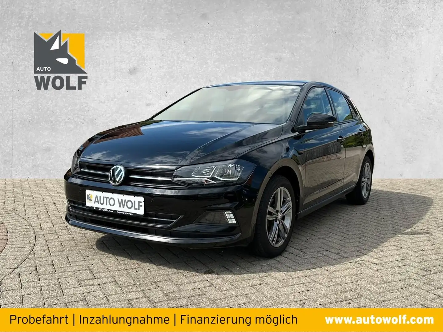 Volkswagen Polo VI 1.0 MPI Comfortline Navi | Panorama | PDC Schwarz - 1