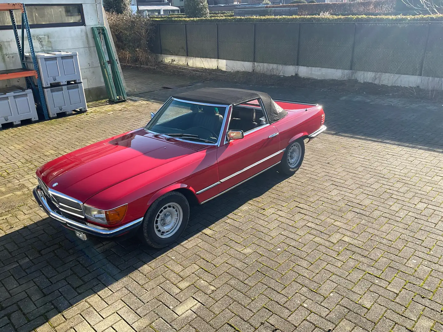 Mercedes-Benz SL 500 Cabrio oldtimer Červená - 2
