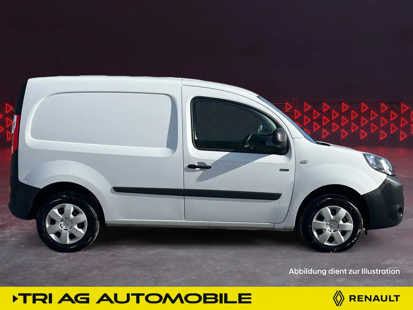 Renault Kangoo Rapid Z.E. 100% Elektrisch inklusive Batt Blanc - 2