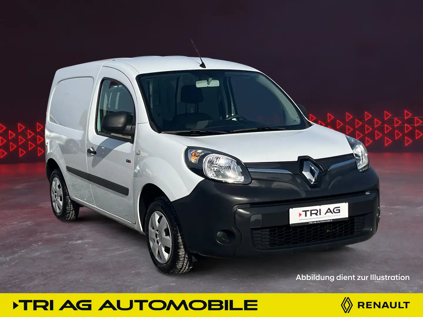 Renault Kangoo Rapid Z.E. 100% Elektrisch inklusive Batt Blanc - 1