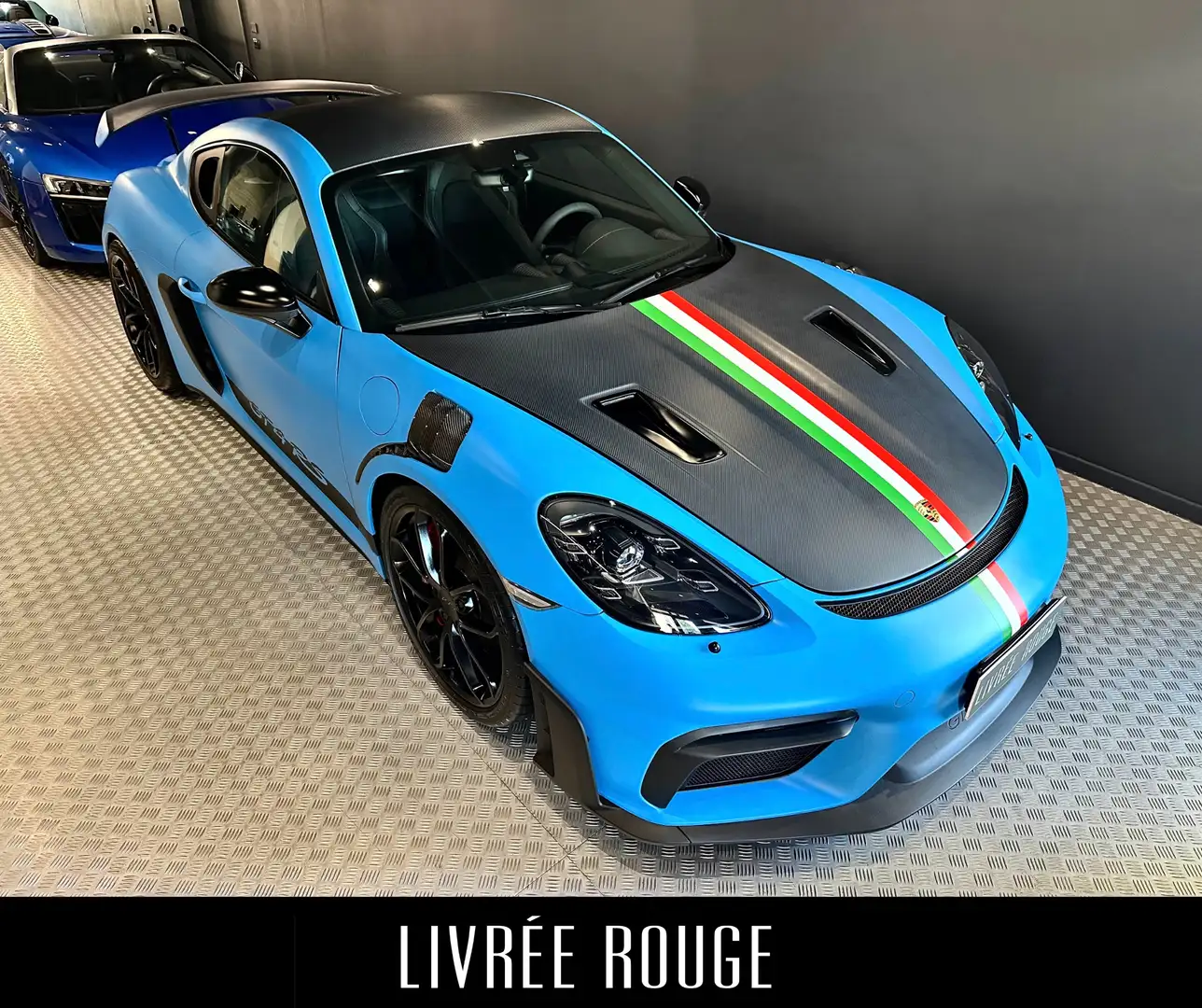 Porsche Cayman 718 Cayman 4.0 GT4 Blu/Azzurro - 2