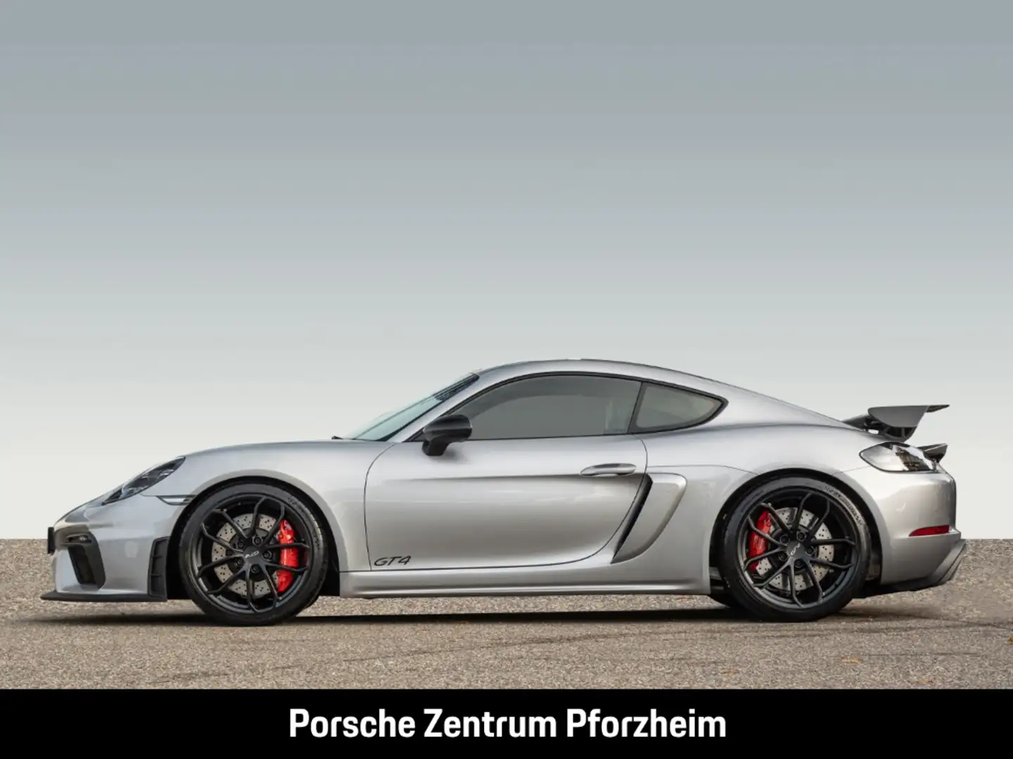 Porsche Cayman 718 GT4 Sportabgasanlage Rückfahrkamera Stříbrná - 2