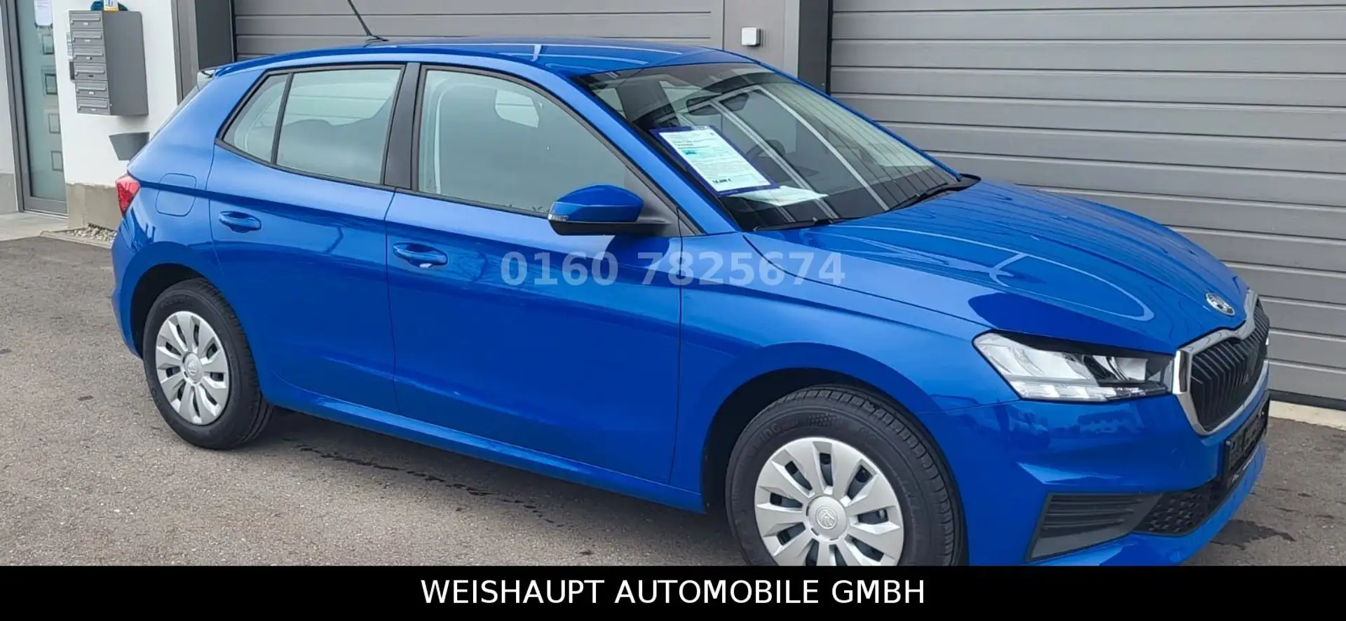 Skoda Fabia Active Klima, Tempomat, Spurhalteassistent Bleu - 1