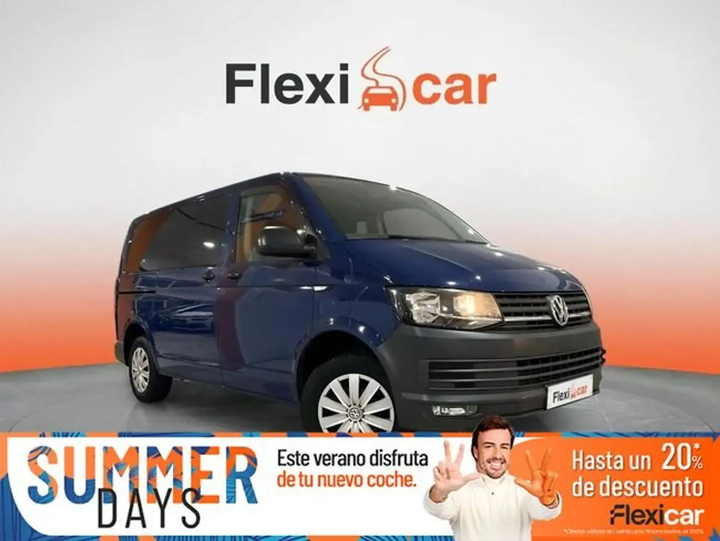 Volkswagen T5 Caravelle 2.0TDI Comfortline Edition Modrá - 1