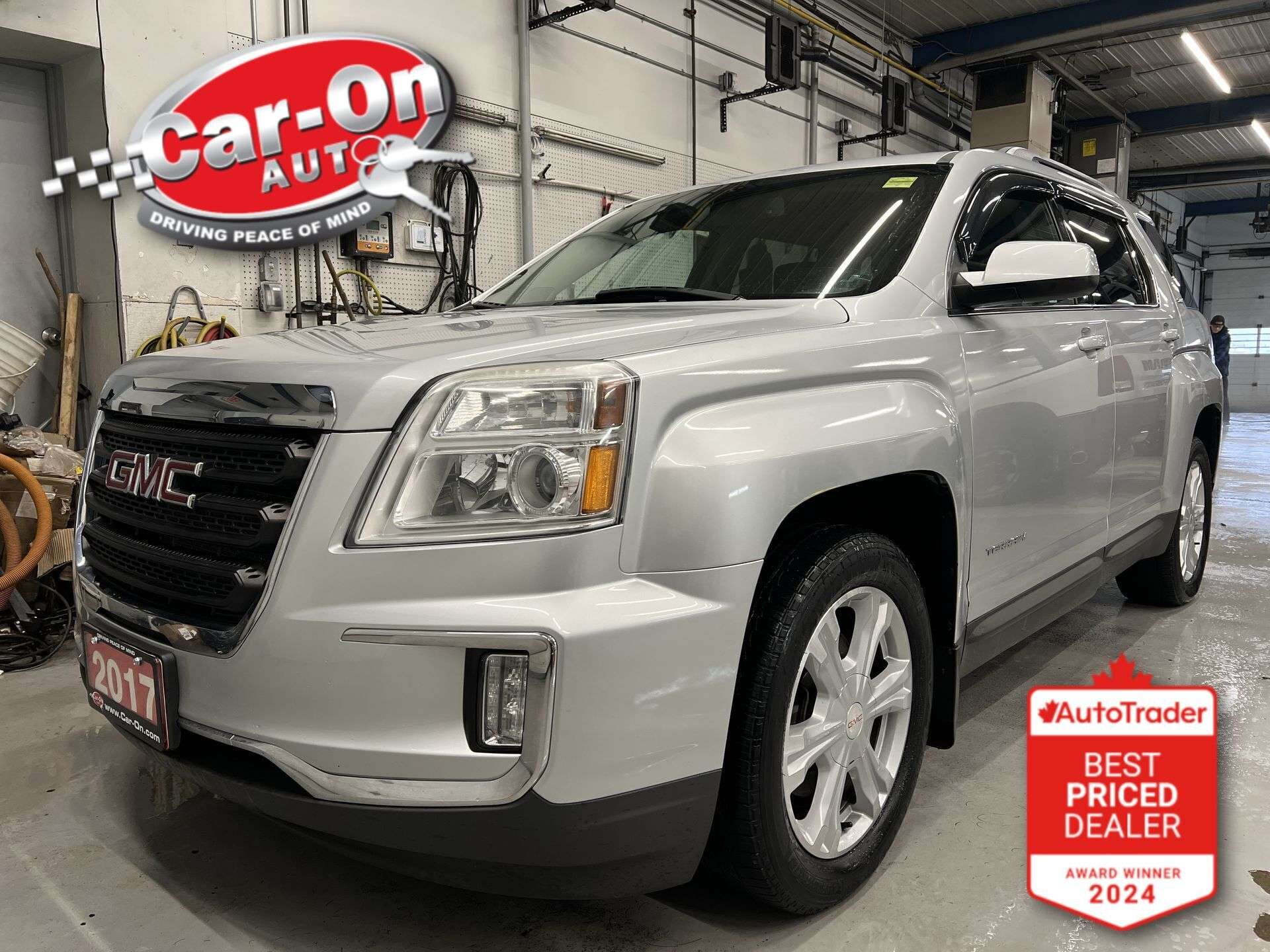 Gray 2017 GMC Terrain SLE2 AWD SUV / Crossover All-Wheel Drive Automatic