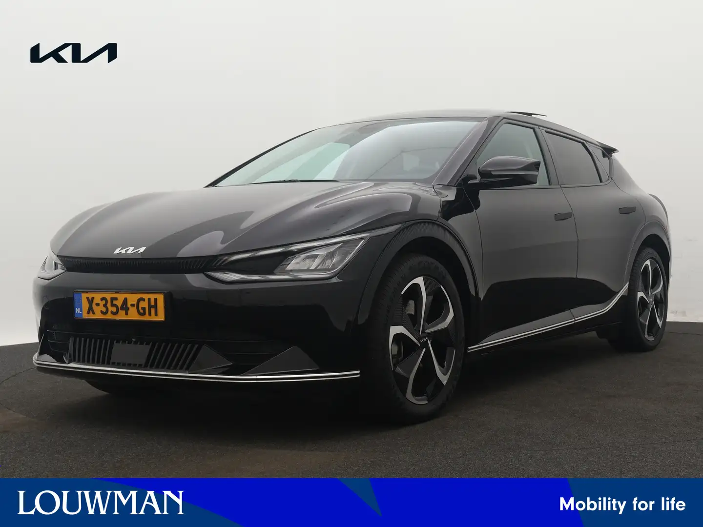 Kia EV6 Plus Advanced 77.4 kWh | Automaat | Navigatie | Le Zwart - 1