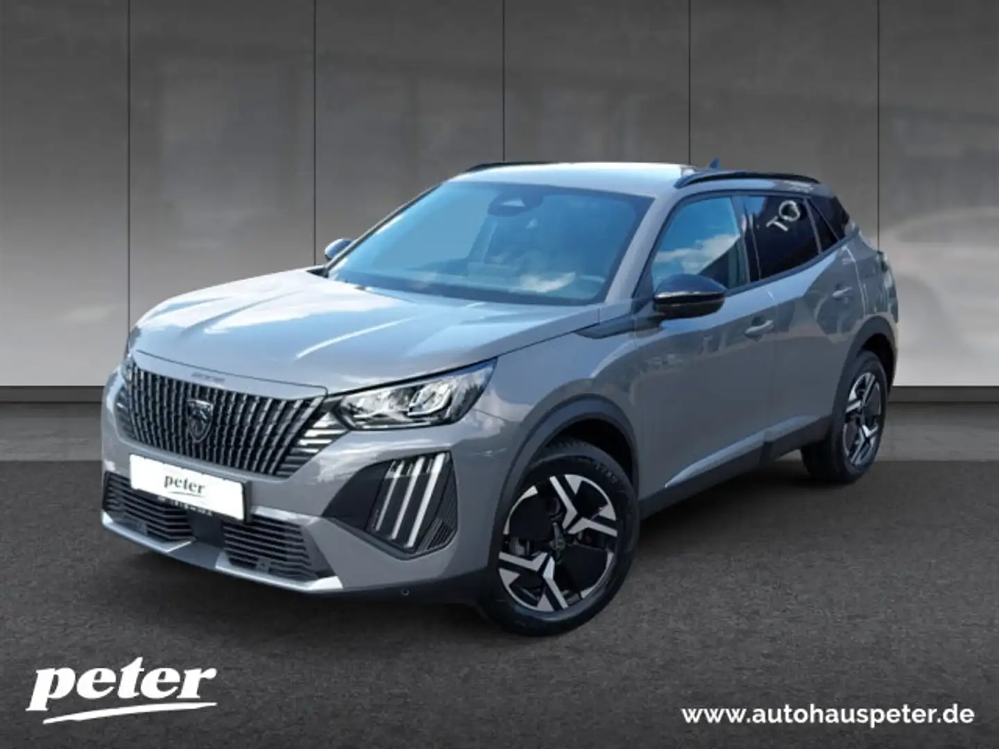 Peugeot 2008 2008 Allure 130 AT8 Navi+SHZ+LED+LM+GJR+ Grau - 1