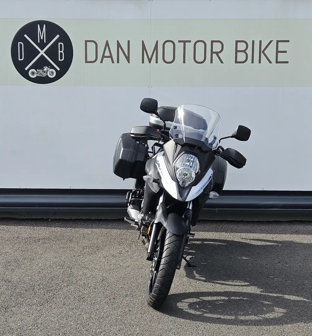 Suzuki V-Strom 650 Blanc - 2
