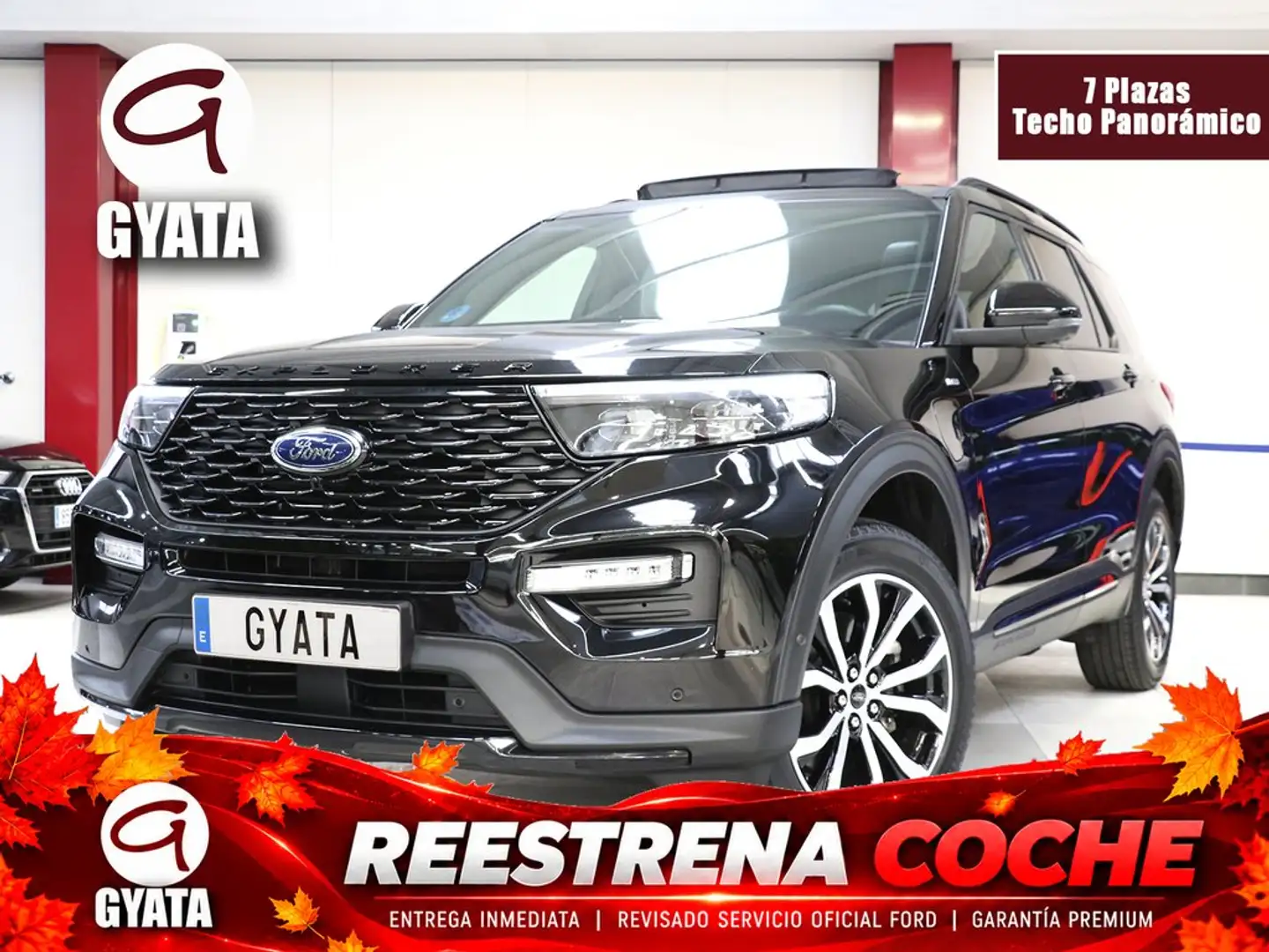 Ford Explorer 3.0 PHEV ST-Line AWD 450 Negro - 1