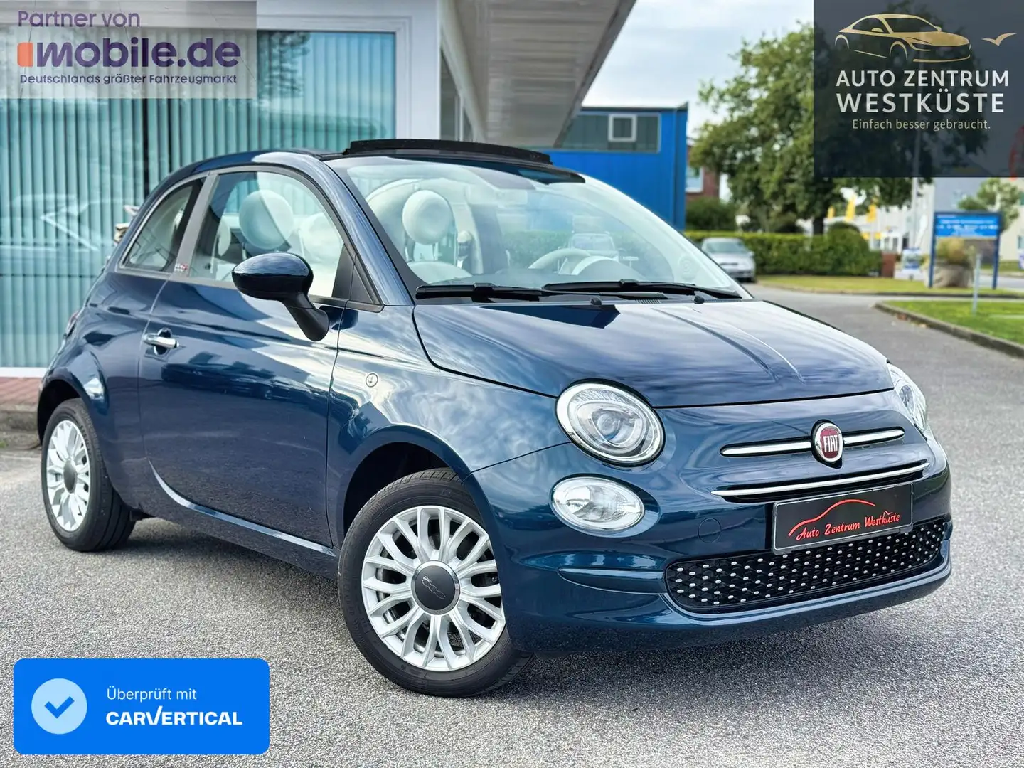 Fiat 500 C Lim. DOLCEVITA Mild Hybrid AppConnect Blau - 1