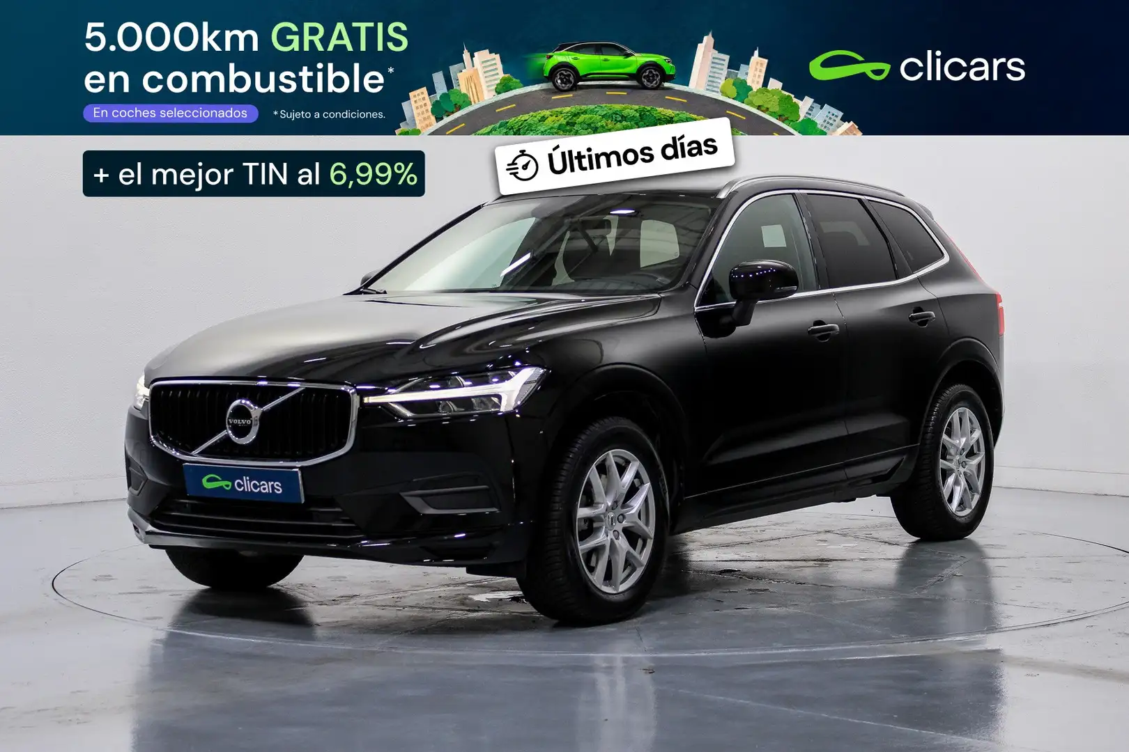 Volvo XC60 D4 Momentum Aut. Negro - 1