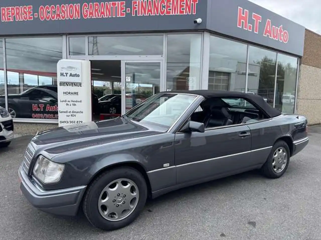 Mercedes-Benz E 200 Cabriolet/Ancetre-Oldtimer-150.000Kilometres!, foto 8