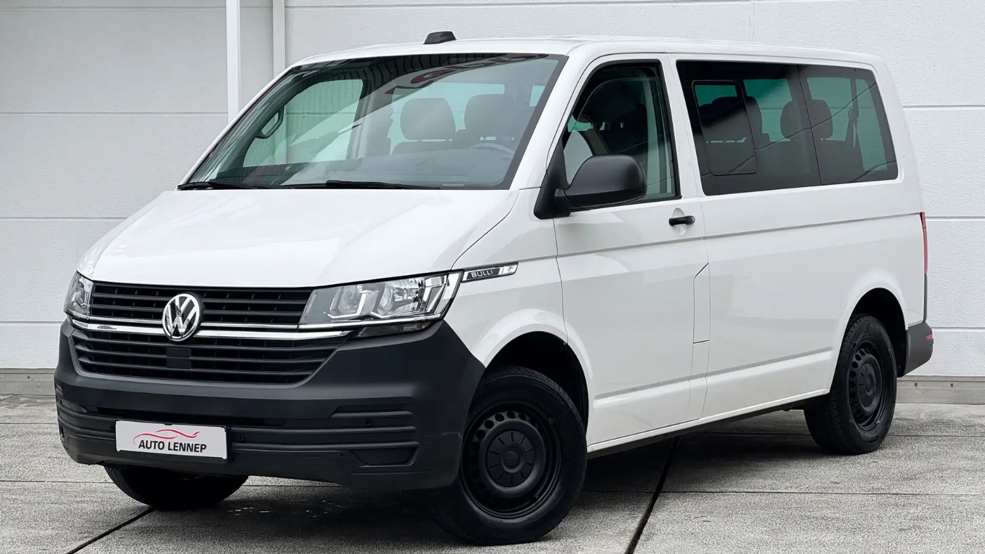Volkswagen T6 Kombi T6.1*Bulli*9-Sitzer*ACC*2xKlima*Navi*MFL*AHK*PDC Blanc - 2