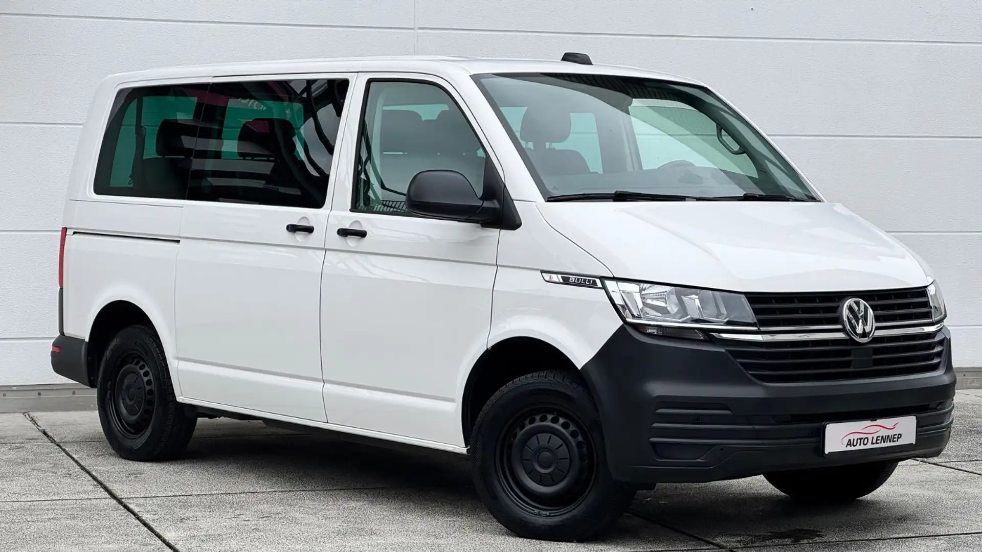 Volkswagen T6 Kombi T6.1*Bulli*9-Sitzer*ACC*2xKlima*Navi*MFL*AHK*PDC Blanc - 1