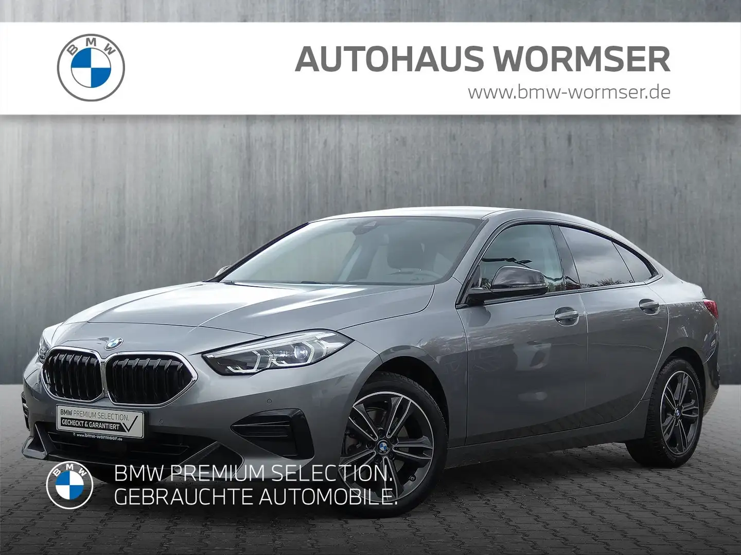 BMW 218 i Gran Coupé Sport Line DAB WLAN Tempomat Grau - 1