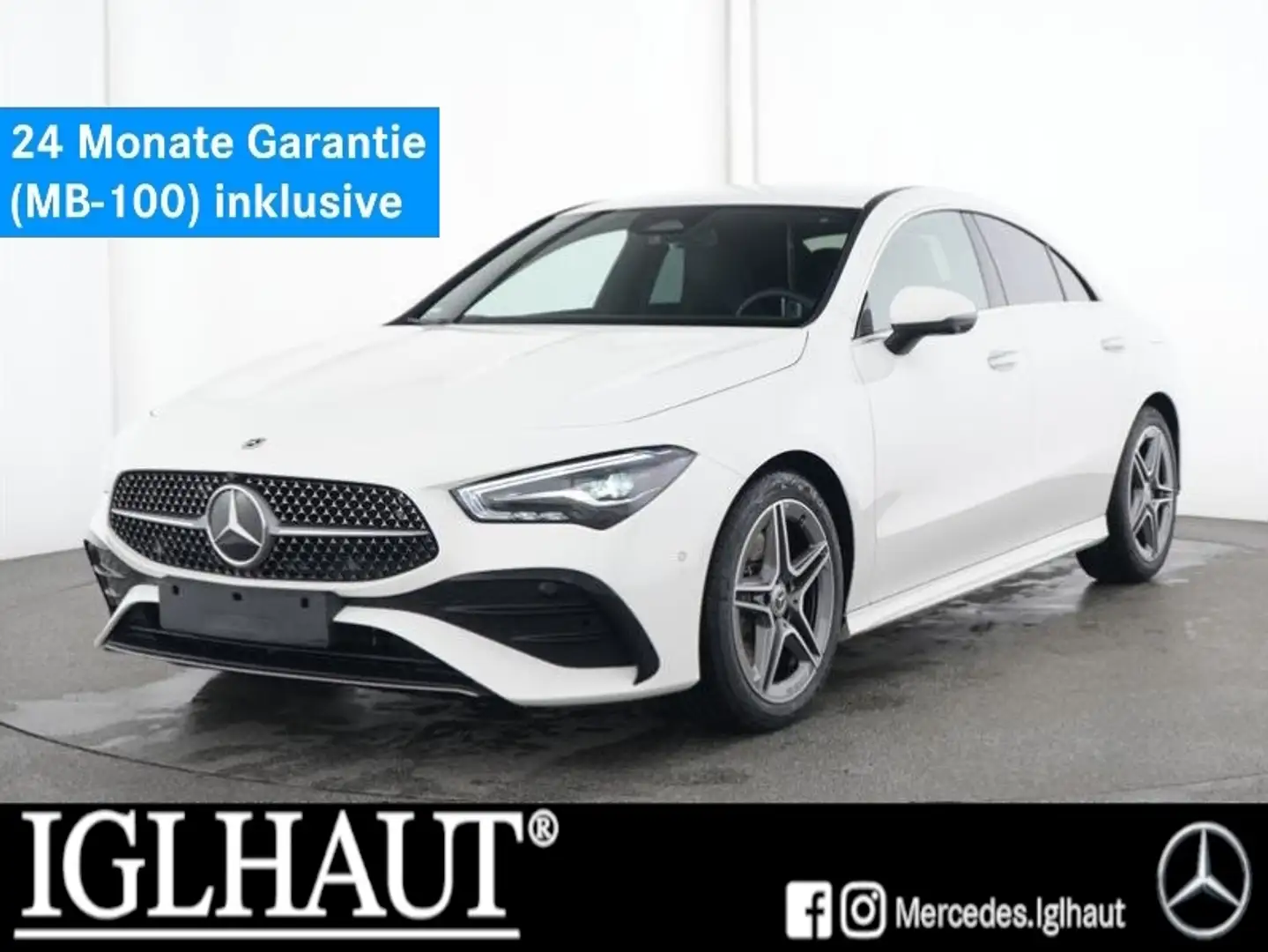 Mercedes-Benz CLA 200 AMG-Line EDTION AHK TOTWINKEL 360° LED Weiß - 1