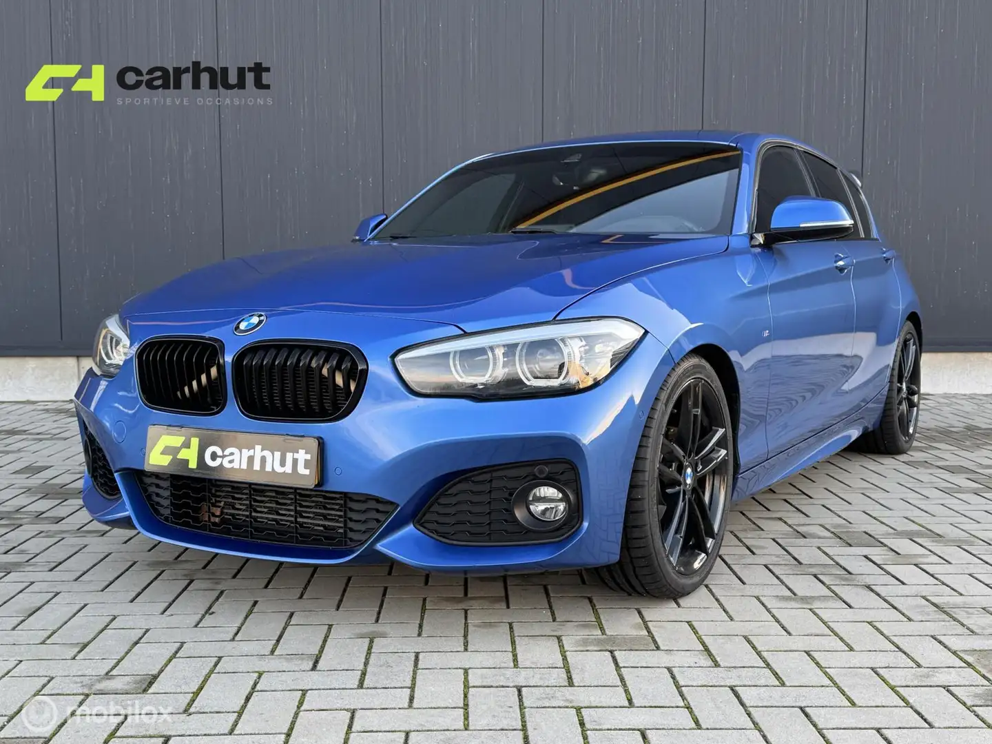 BMW 118 1-serie 118i Edition M Sport Shadow High Executive Blauw - 1