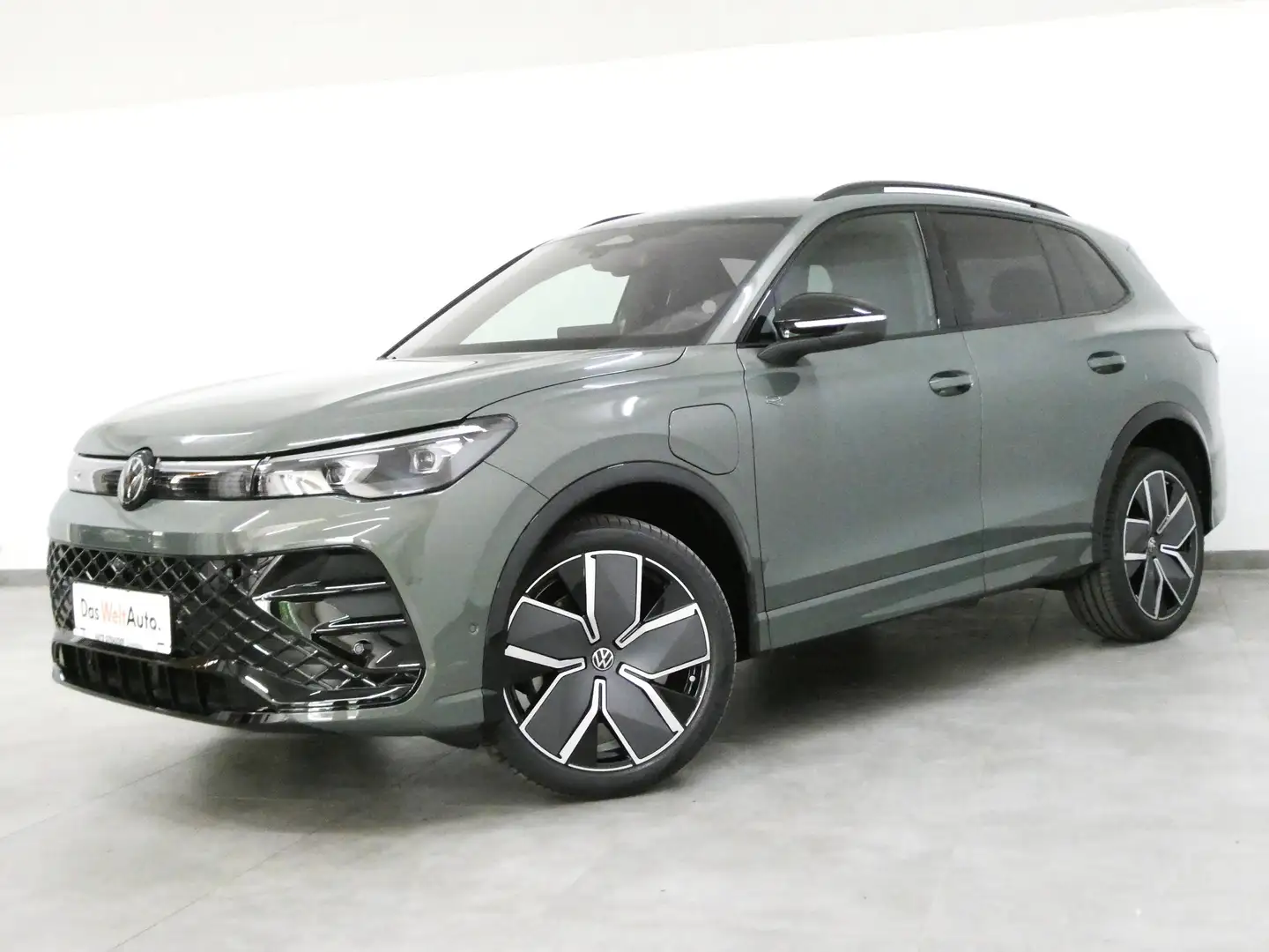 Volkswagen Tiguan eHybrid DSG "R-Line" Matrix-LED Navi Ahk ACC Standh 360Kamera App DAB Head-up virtual Keyless elektr.-H. Assistenzp. 20" Grün - 1