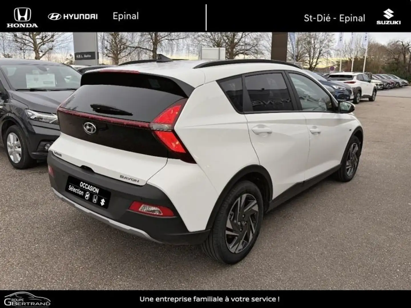 Hyundai BAYON 1.0 T-GDi 100ch Hybrid 48V Creative DCT-7 Blanco - 2