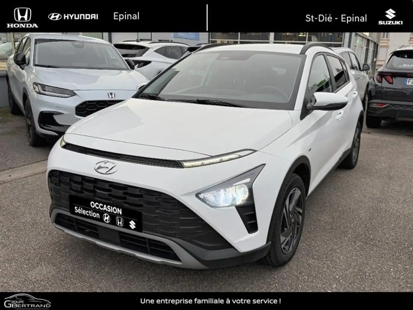 Hyundai BAYON 1.0 T-GDi 100ch Hybrid 48V Creative DCT-7 Blanco - 1