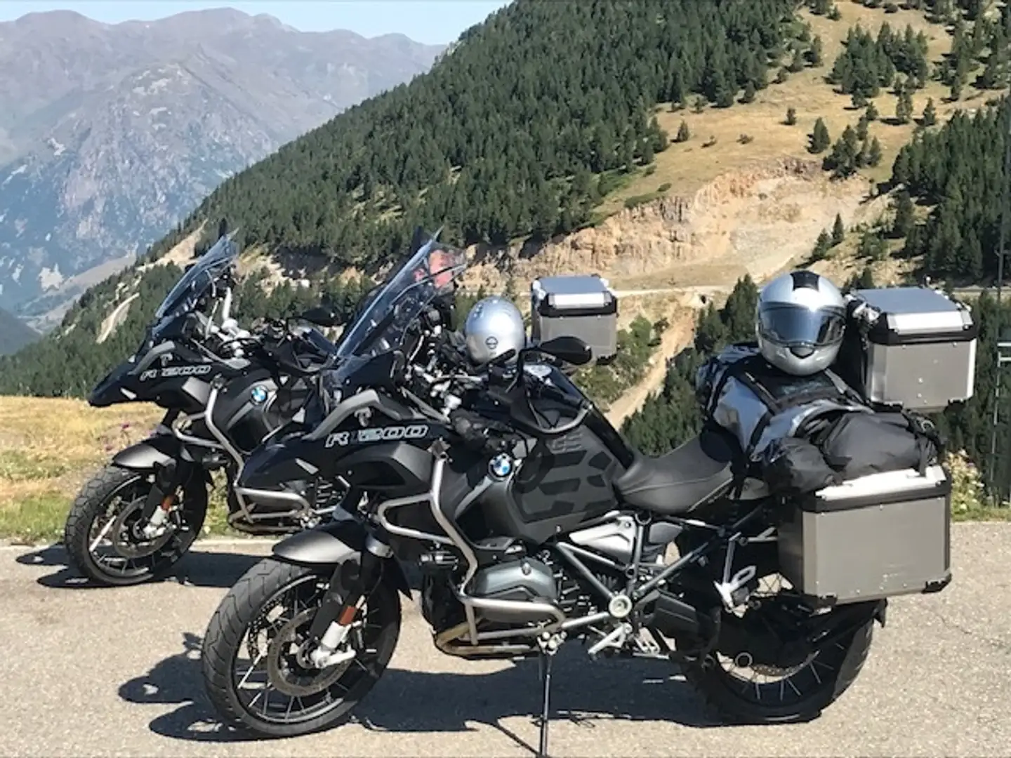 BMW R 1200 GS Adventure Triple Black Top-Ausstattung, 1. Hand Schwarz - 1