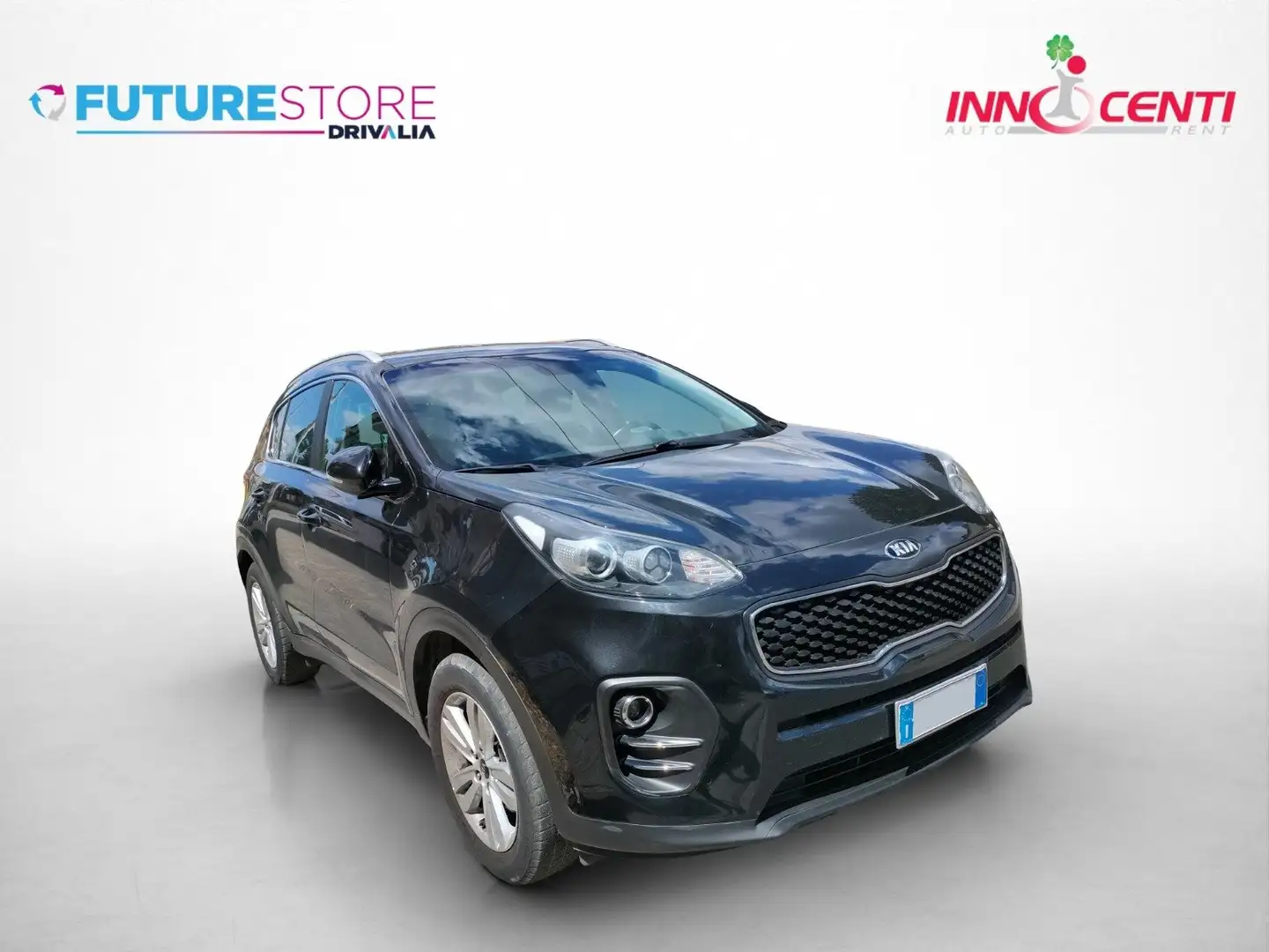 Kia Sportage Sportage 1.7 crdi Class 2wd 115cv my17 Zwart - 1