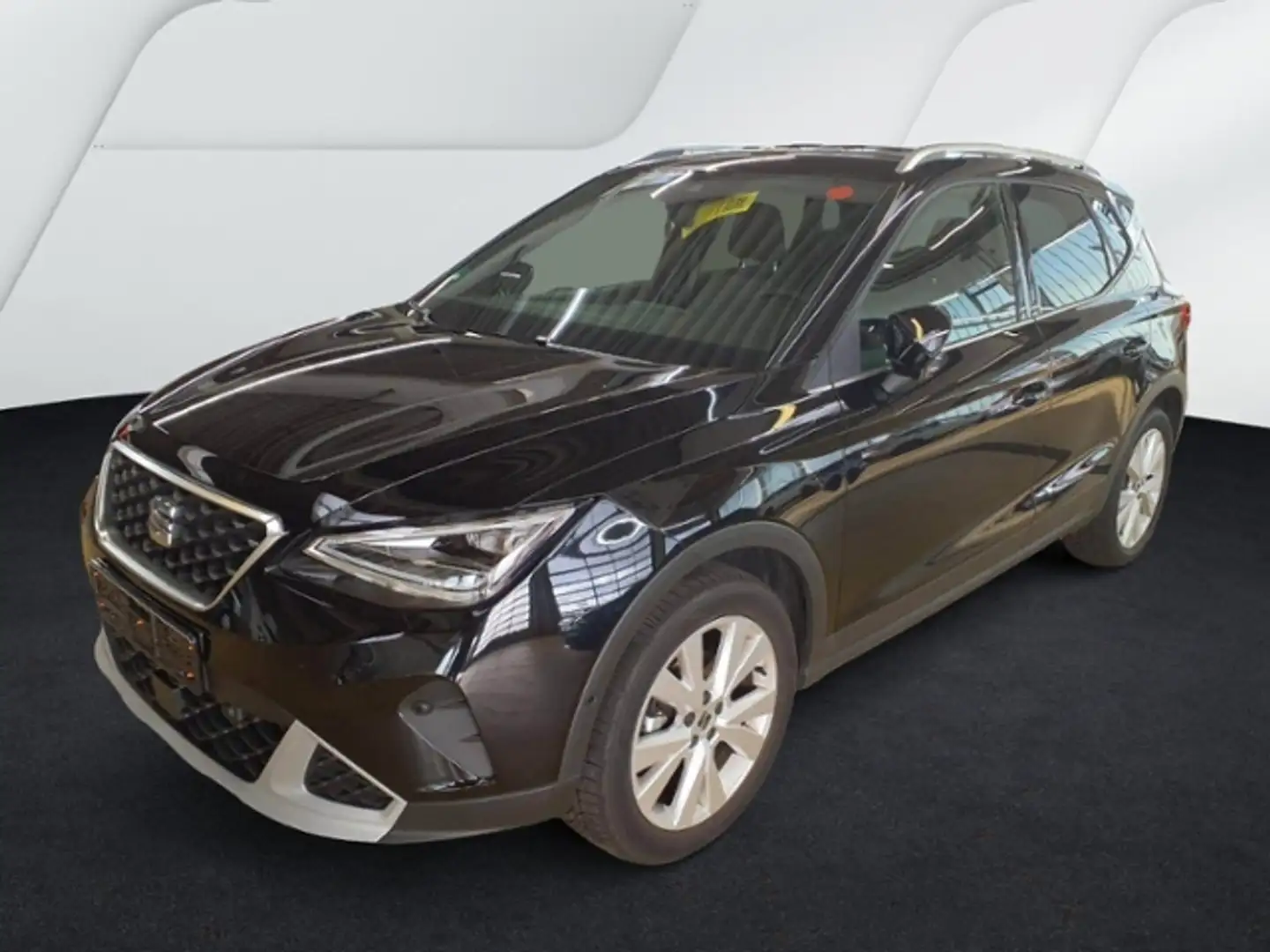 SEAT Arona 1.0 TSI DSG Xperience LED+NAVI+RFK+ACC+SHZ Schwarz - 2