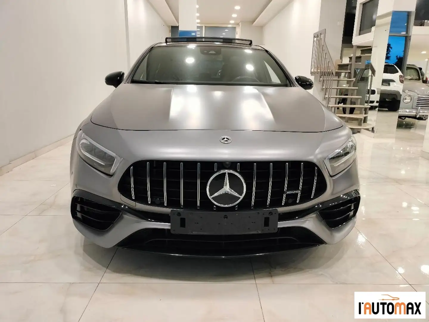 Mercedes-Benz A 140 A 45 S AMG 4matic+ auto Grigio - 2