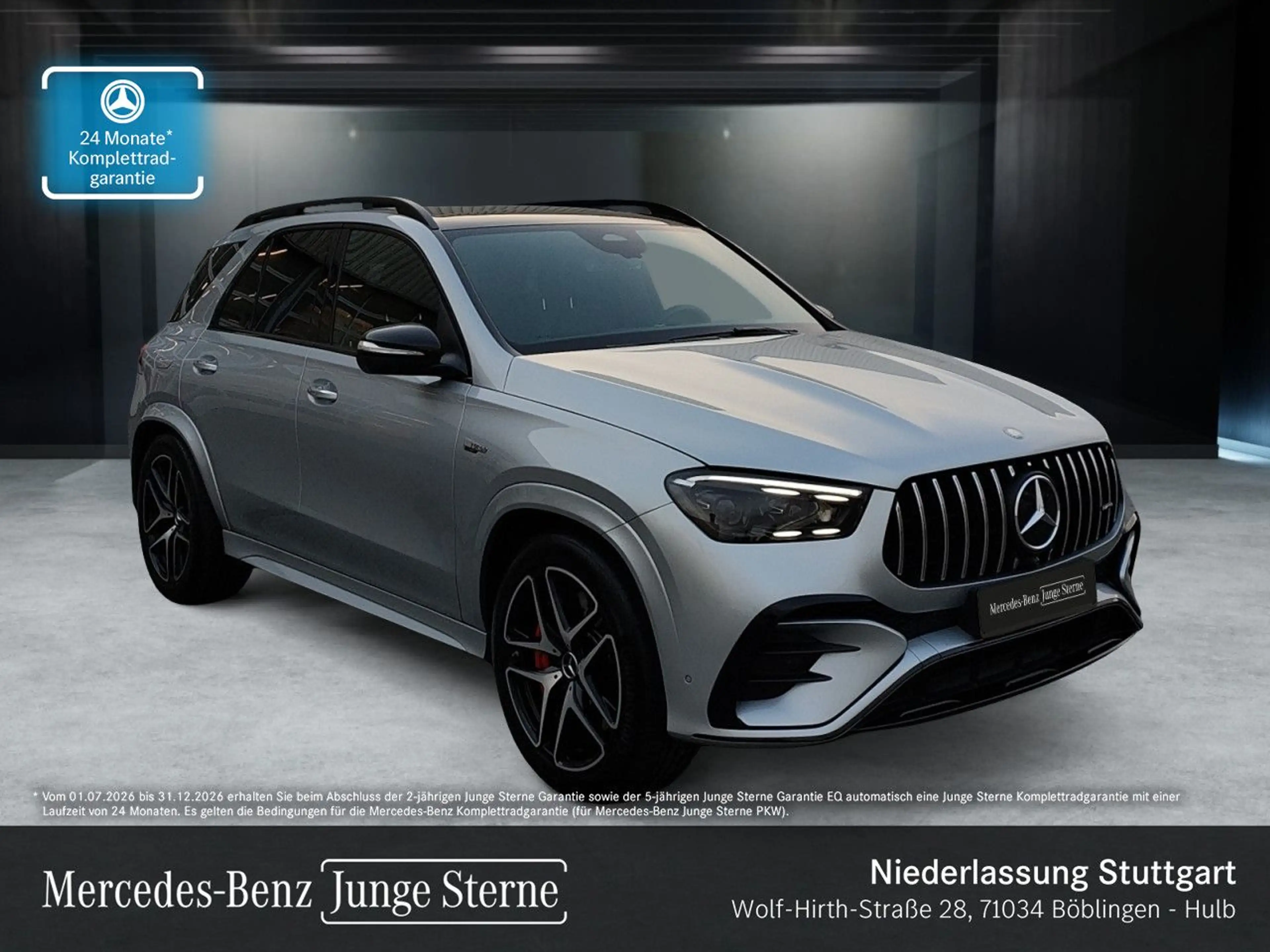 Mercedes-Benz GLE 53 AMG GLE 53 HYBRID 4M NIGHT+PANO+360+AHK+MULTIBEAM+21"