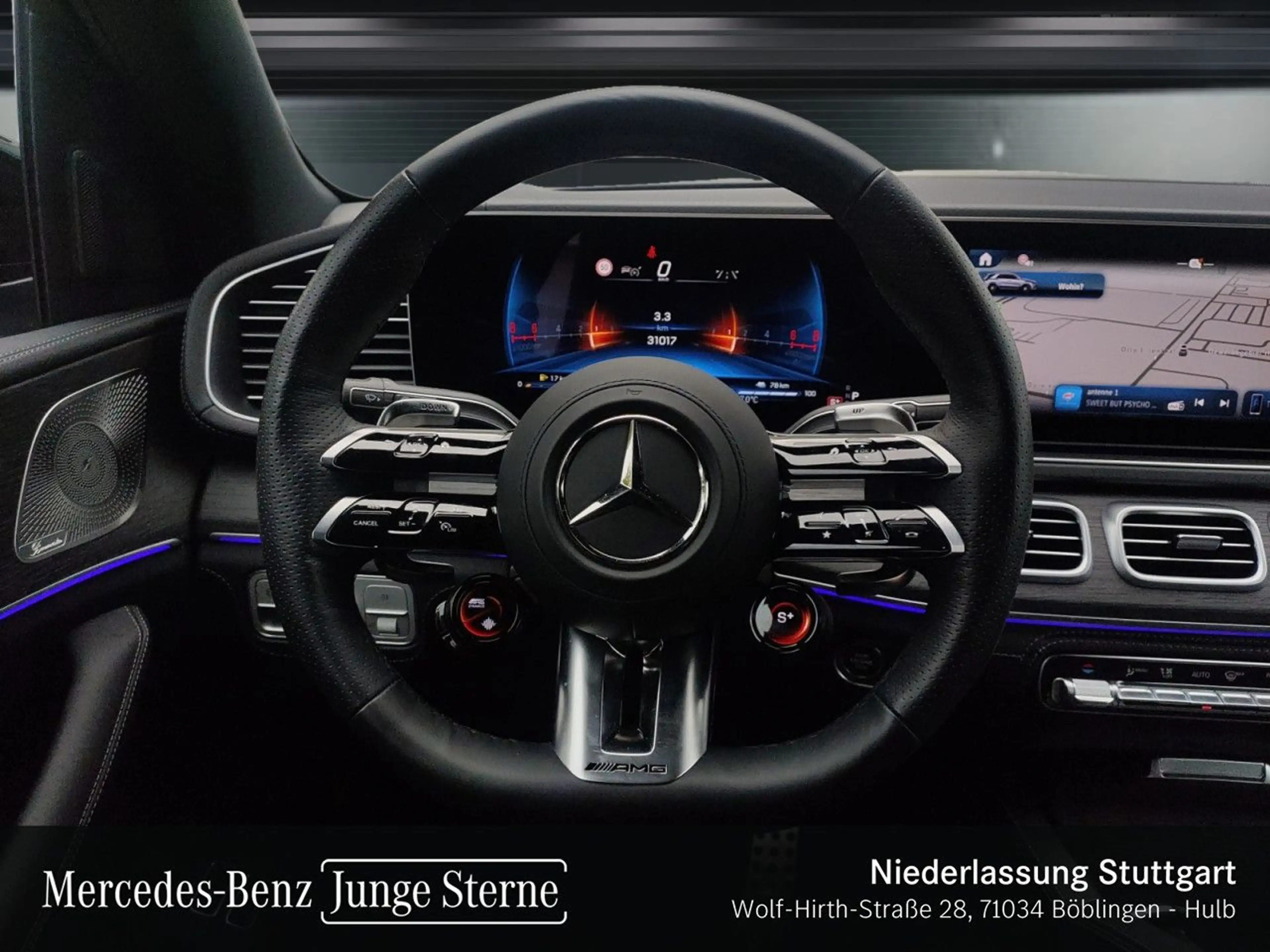 Mercedes-Benz GLE 53 AMG GLE 53 HYBRID 4M NIGHT+PANO+360+AHK+MULTIBEAM+21" — photo 15