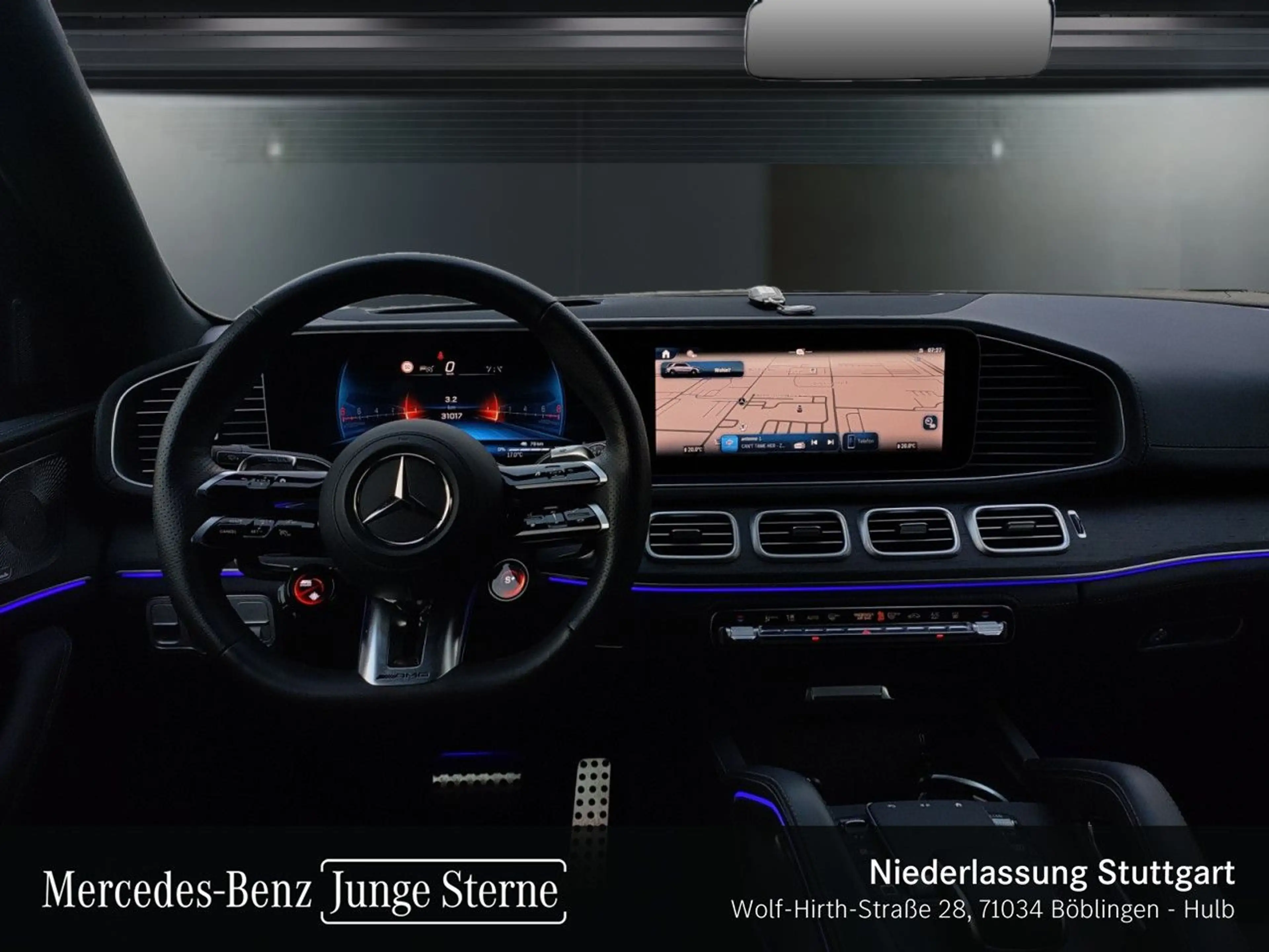 Mercedes-Benz GLE 53 AMG GLE 53 HYBRID 4M NIGHT+PANO+360+AHK+MULTIBEAM+21" — photo 14