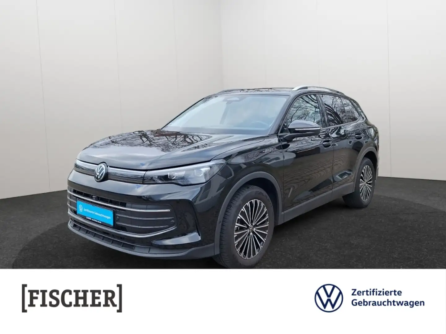 Volkswagen Tiguan 2.0TDI DSG Goal LED-Plus AHK Navi 360° ACC Schwarz - 1