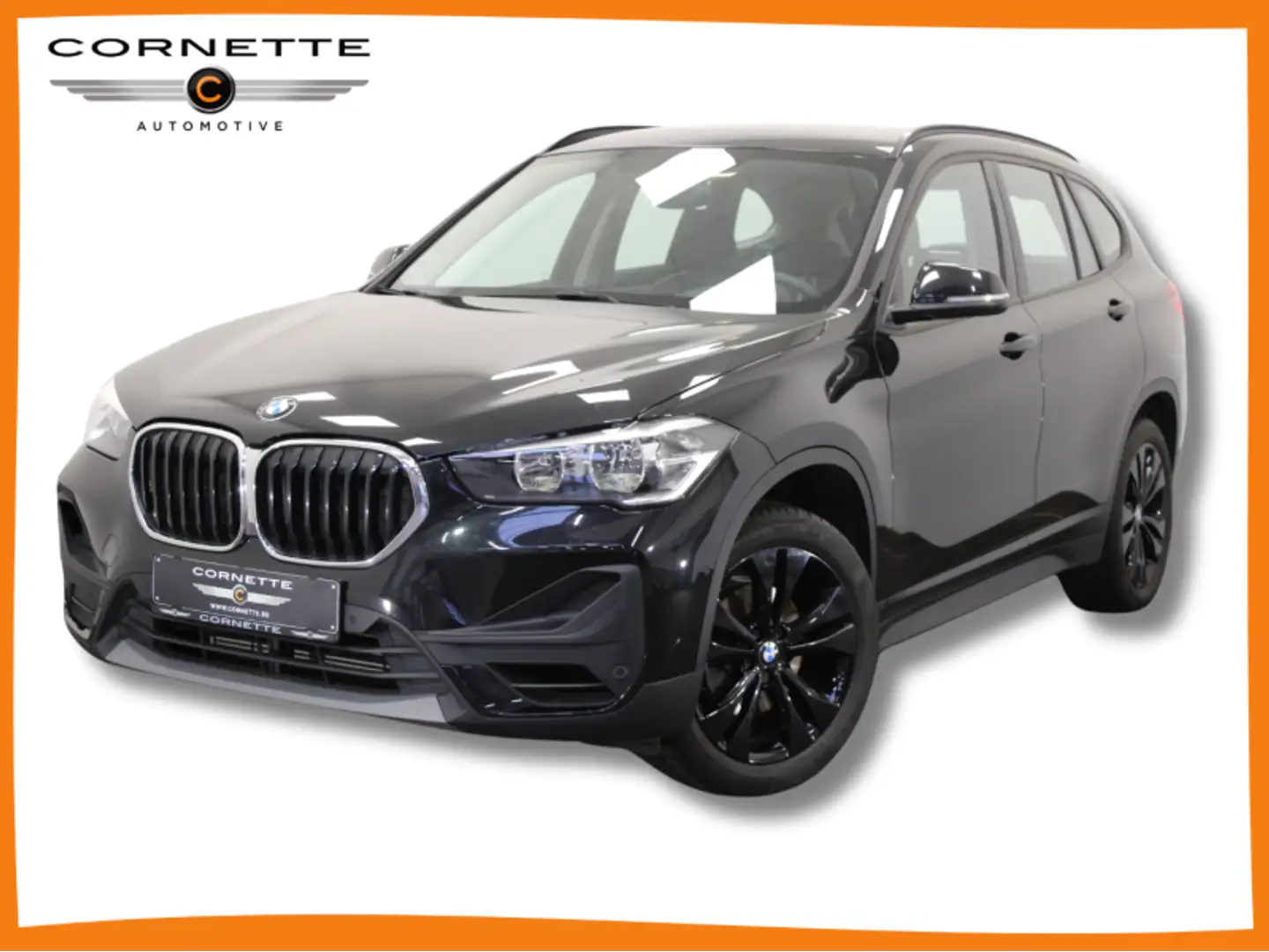 BMW X1 1.5i Advantage Navi Pdc Sportzetels M stuur Zwart - 1