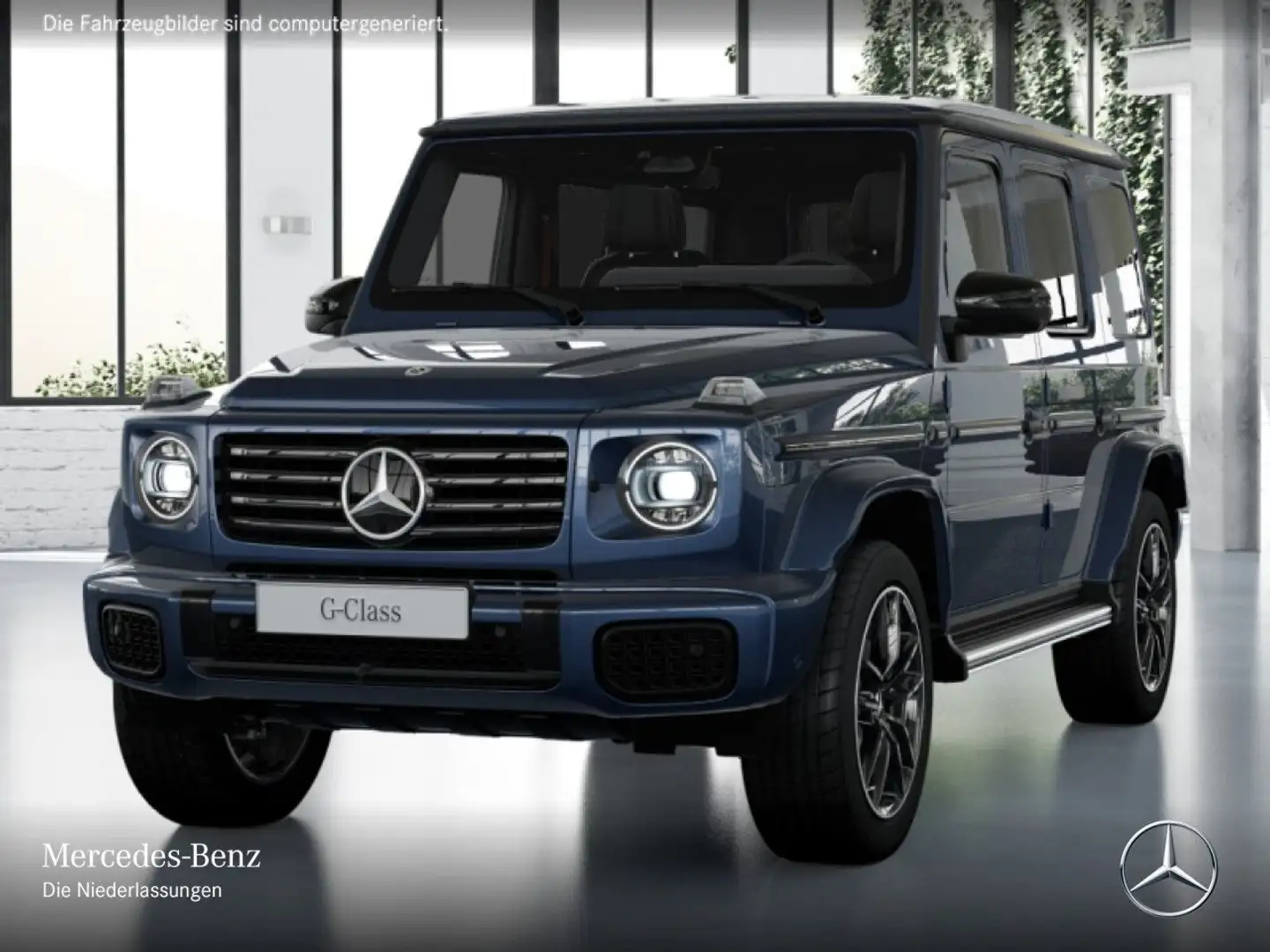 Mercedes-Benz G 450 d Exclusive Burmester 3D AMG 360° Stdhzg SHD Blau - 2