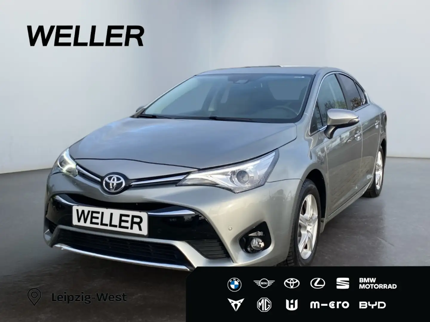 Toyota Avensis 1.8 Edition S+ *AHK*Teil-Alcantara*RCam* Silber - 1