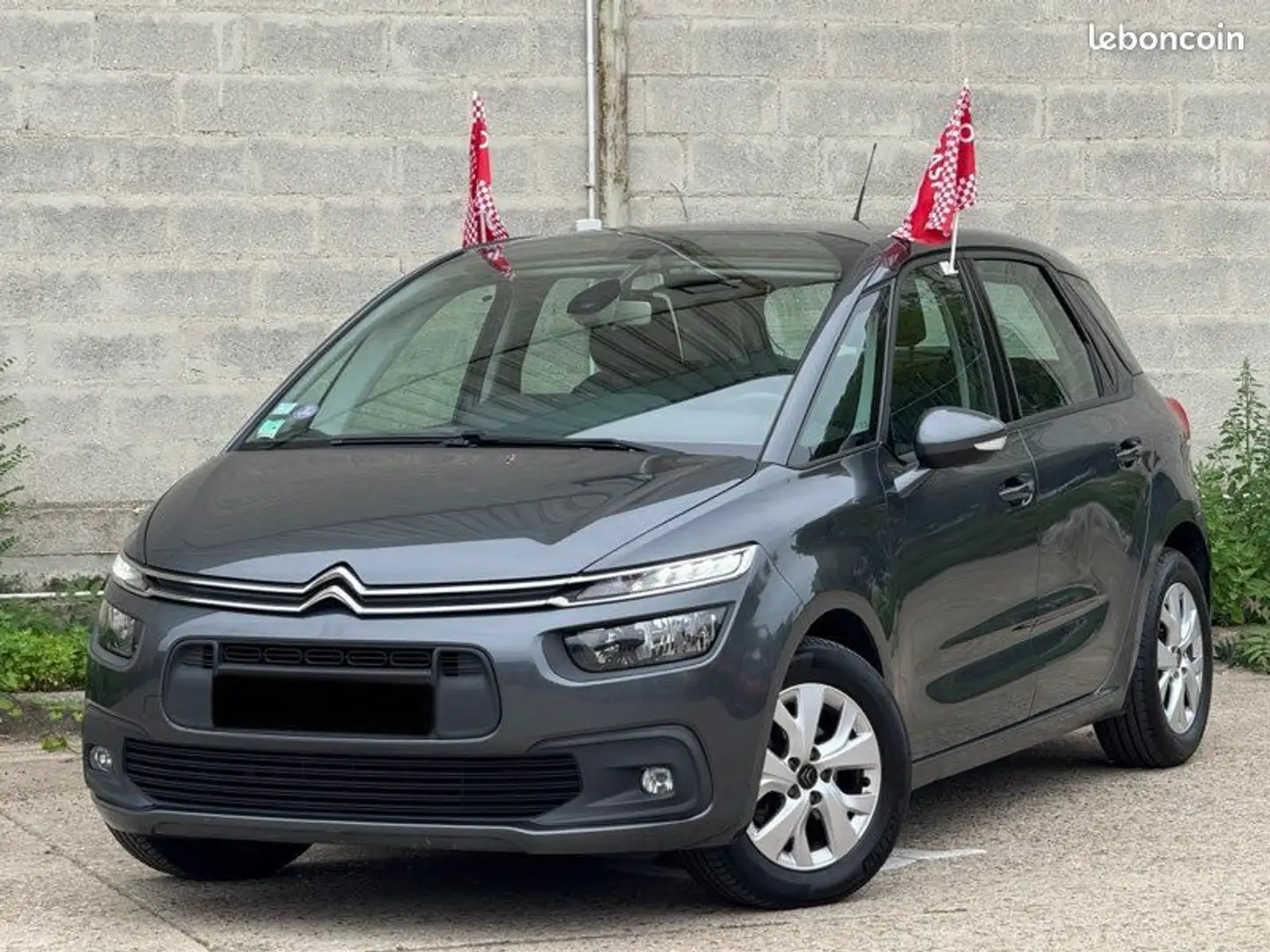 Citroen C4 Picasso Citroën II 1.2 THP 130CV Année 10-2016 85.000KM Certifié Garantie 6 Mois Grijs - 1