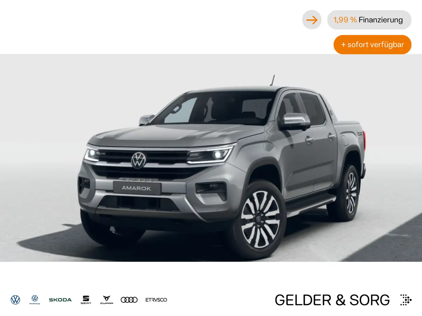Volkswagen Amarok Aventura DC V6 4M *Rollcover*Stand*21*IQ Grau - 1