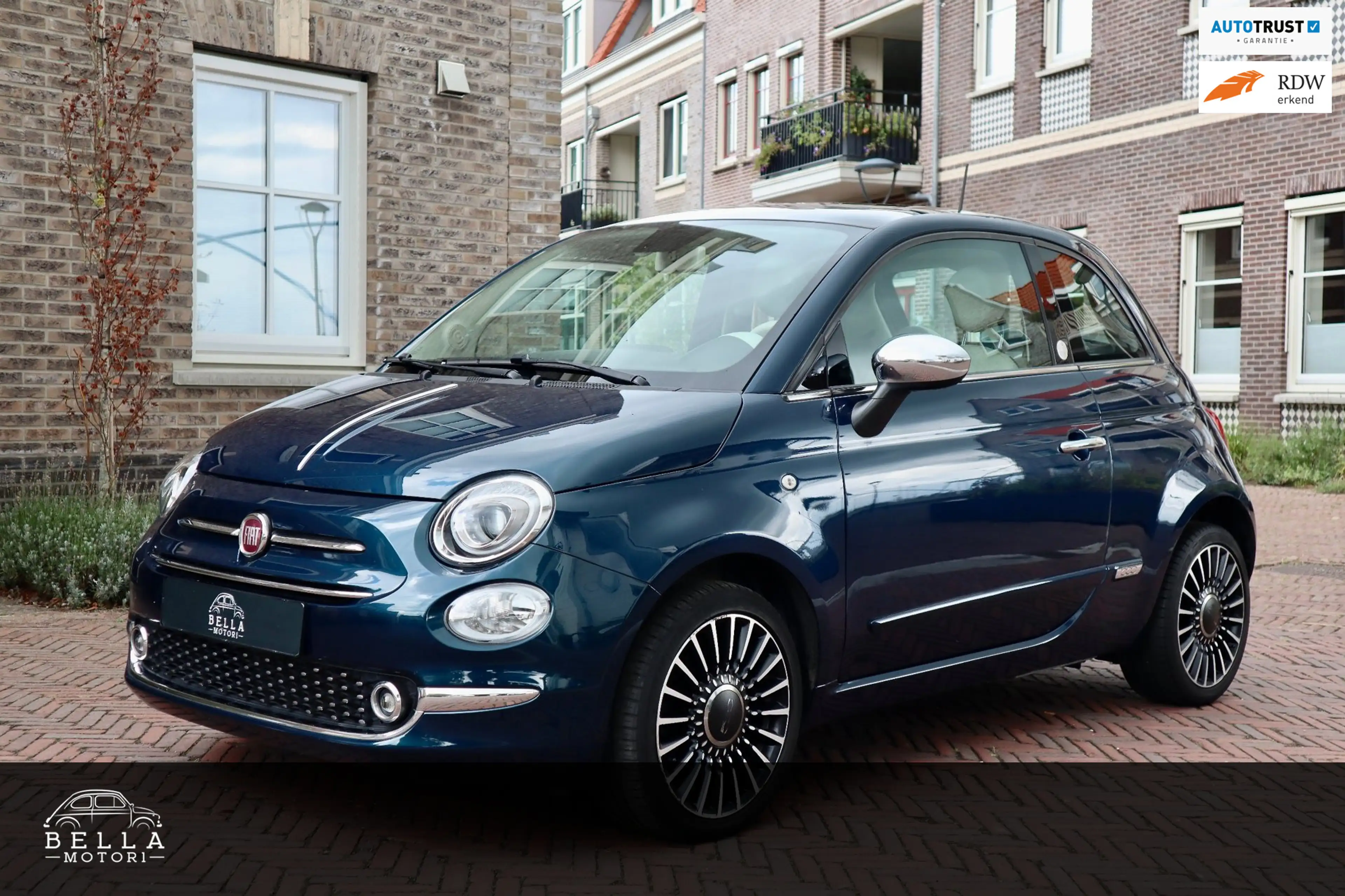 Fiat 500 1.2 Mirror | RIJKLAARPRIJS | Apple CarPlay & Andro