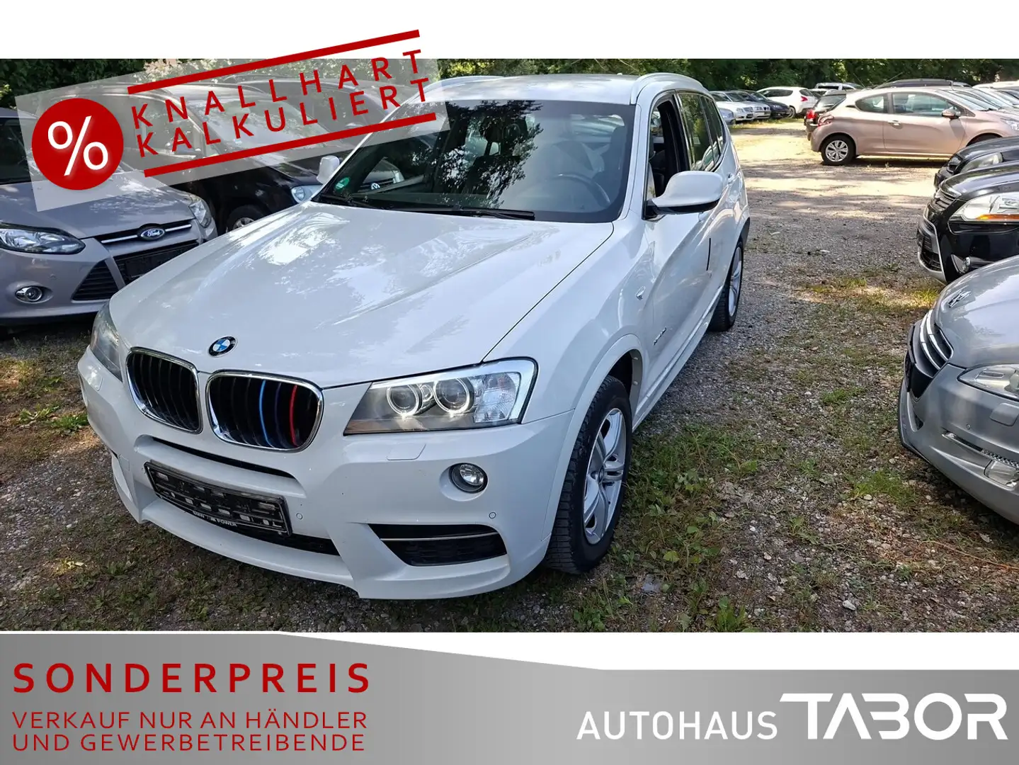 BMW X3 xDrive Steptr. 20d Sport-Paket M BiXe PDC GRA Weiß - 1