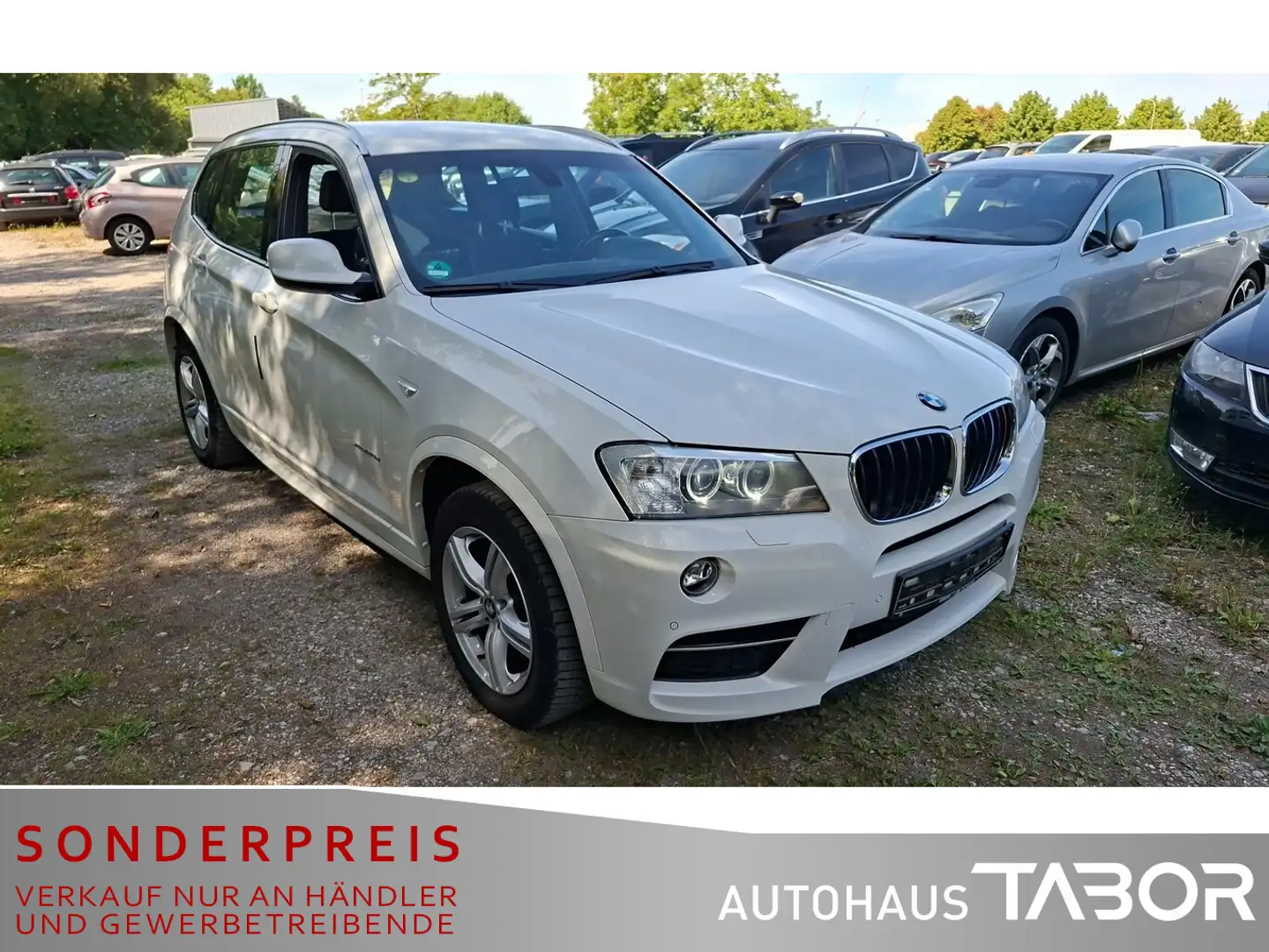 BMW X3 xDrive Steptr. 20d Sport-Paket M BiXe PDC GRA Weiß - 2