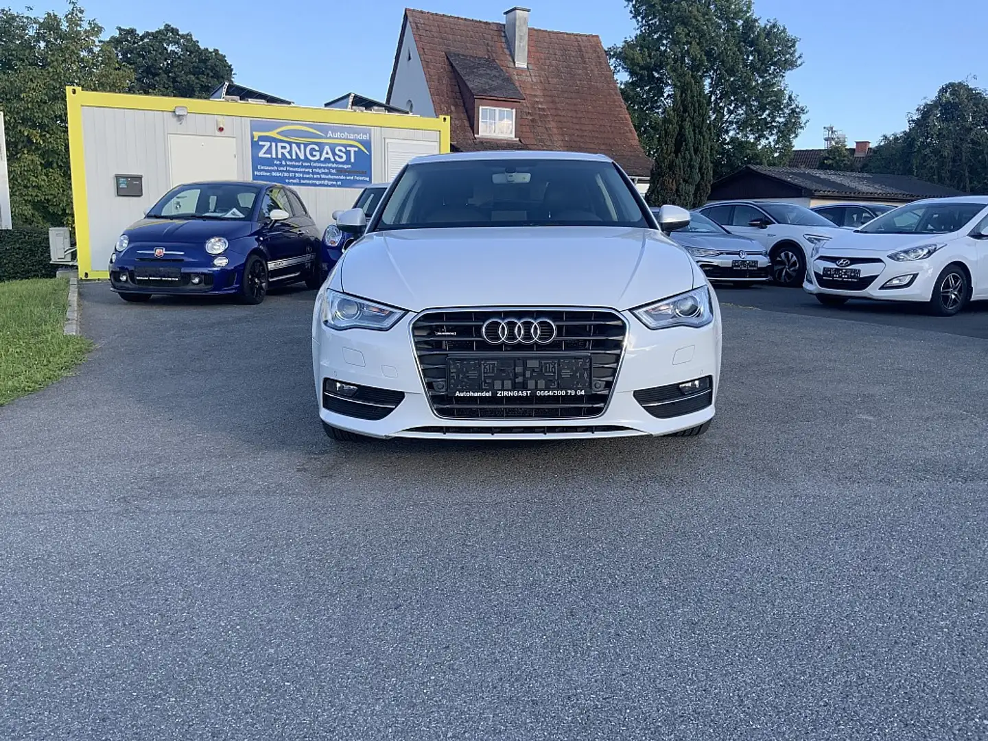 Audi A3 SB quattro Intro 1,6 TDI DPF Pickerl neu bis 03... Weiß - 2