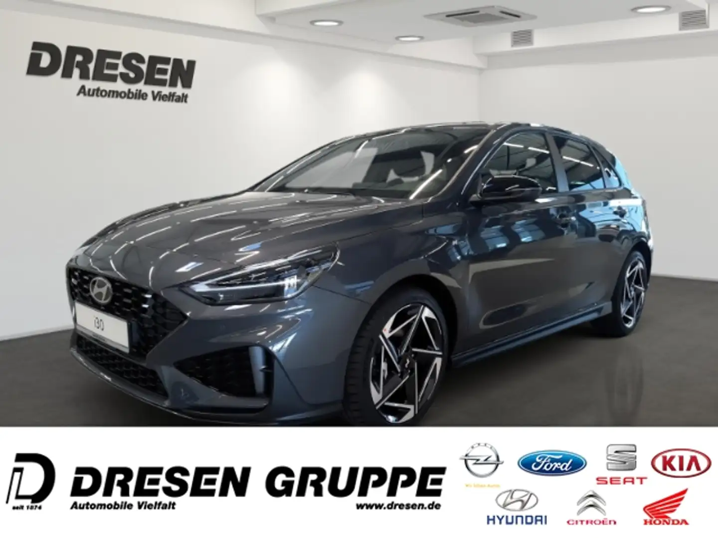 Hyundai i30 1.5 N Line🚀 | LED | Rückfahrkamera | Navi | Klima Grau - 1