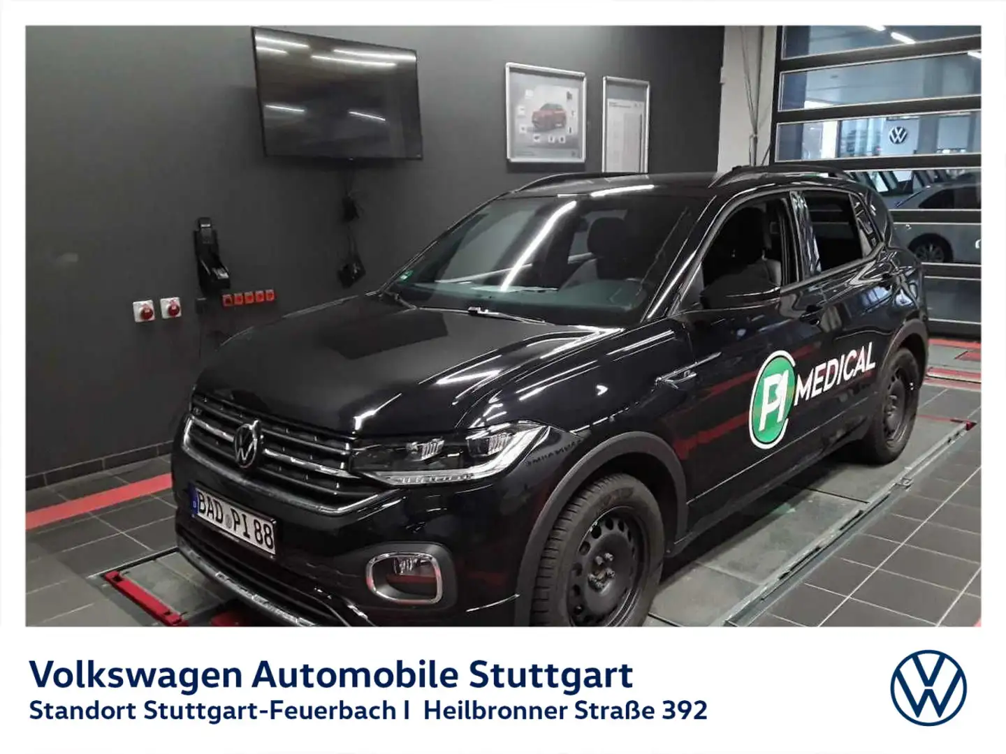 Volkswagen T-Cross 1.0 TSI Life DSG Navi Kamera Schwarz - 1