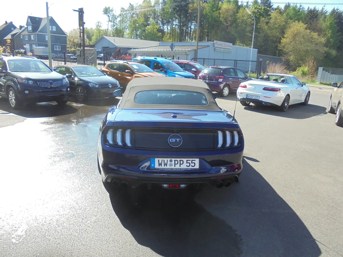 Ford Mustang GT Convertible Blau - 2