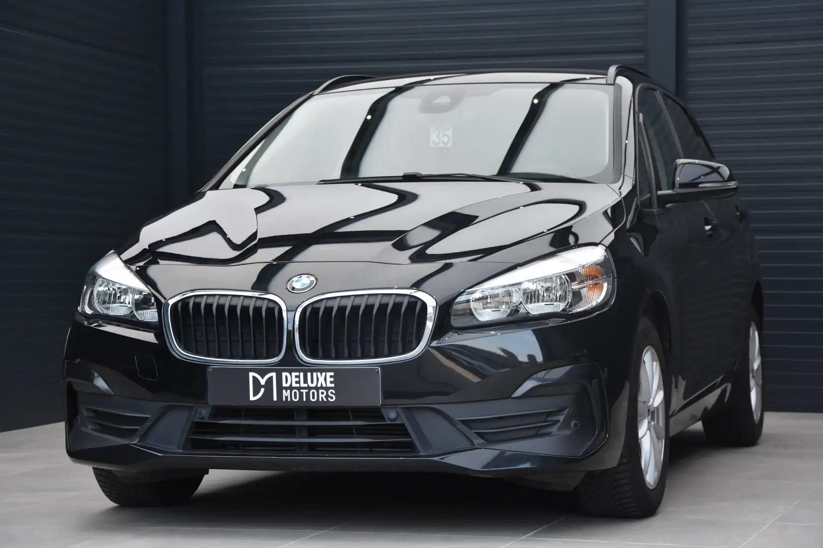 BMW 216 d Active Tourer   Navi Leder Cruise Pdc Airco Zwart - 1