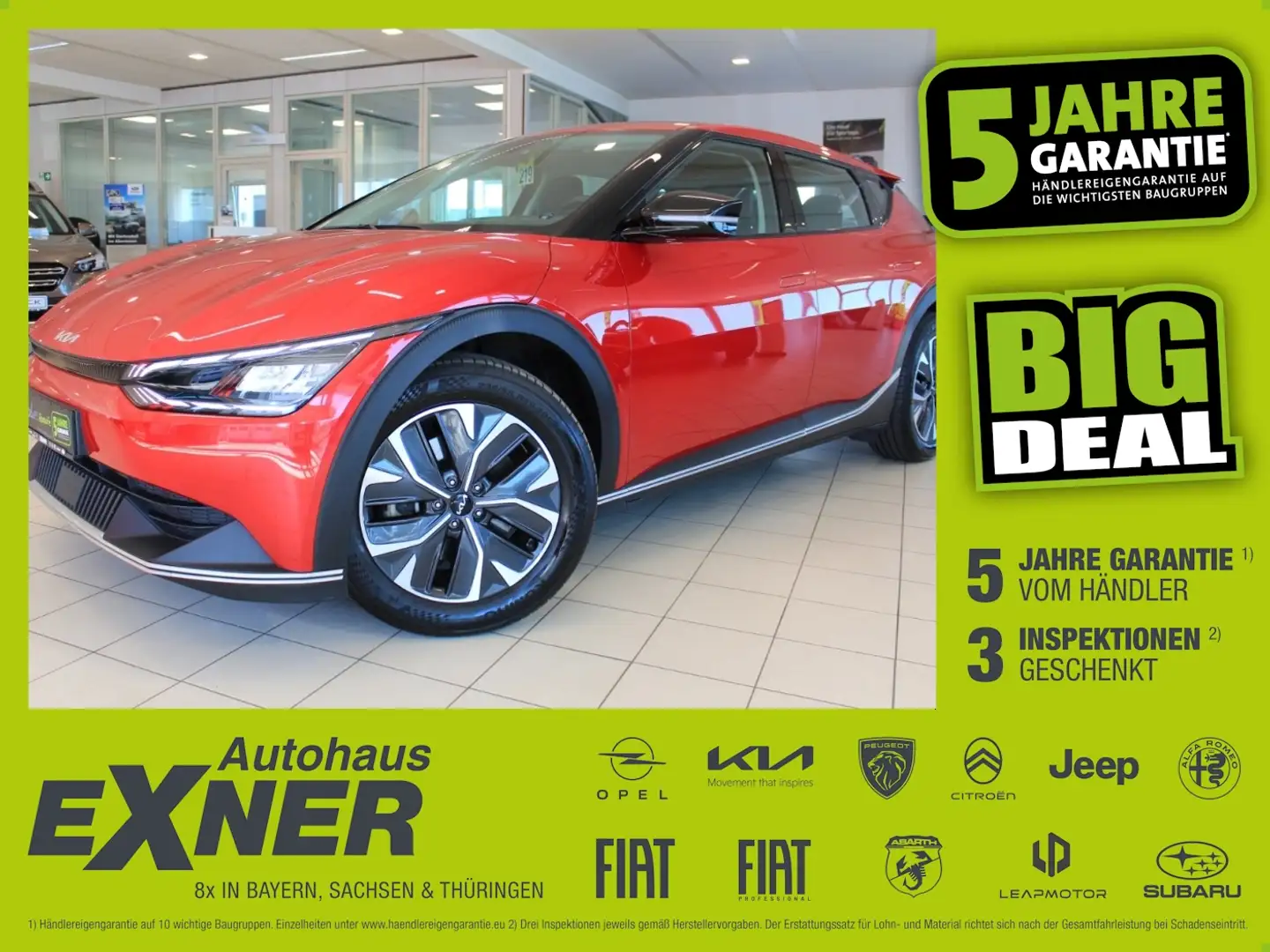 Kia EV6 - 58 kWh 2WD LED, Navi Rot - 1