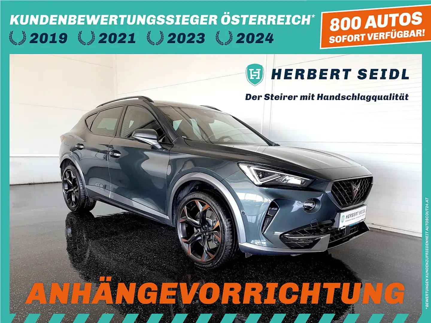 CUPRA Formentor VZ PHEV 150/245 DSG *19 ZOLL KUPFER / SUPERSPOR... Grün - 1