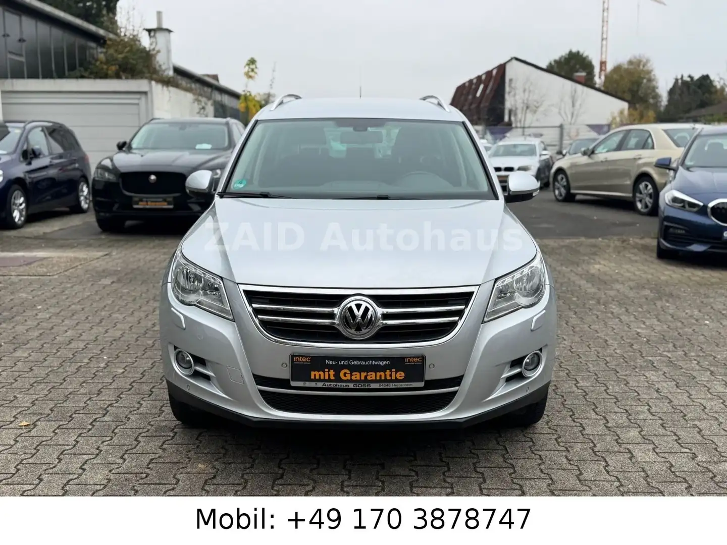 Volkswagen Tiguan Team BMT*PDC*2Hand*TEMPO*70tkm Silber - 2