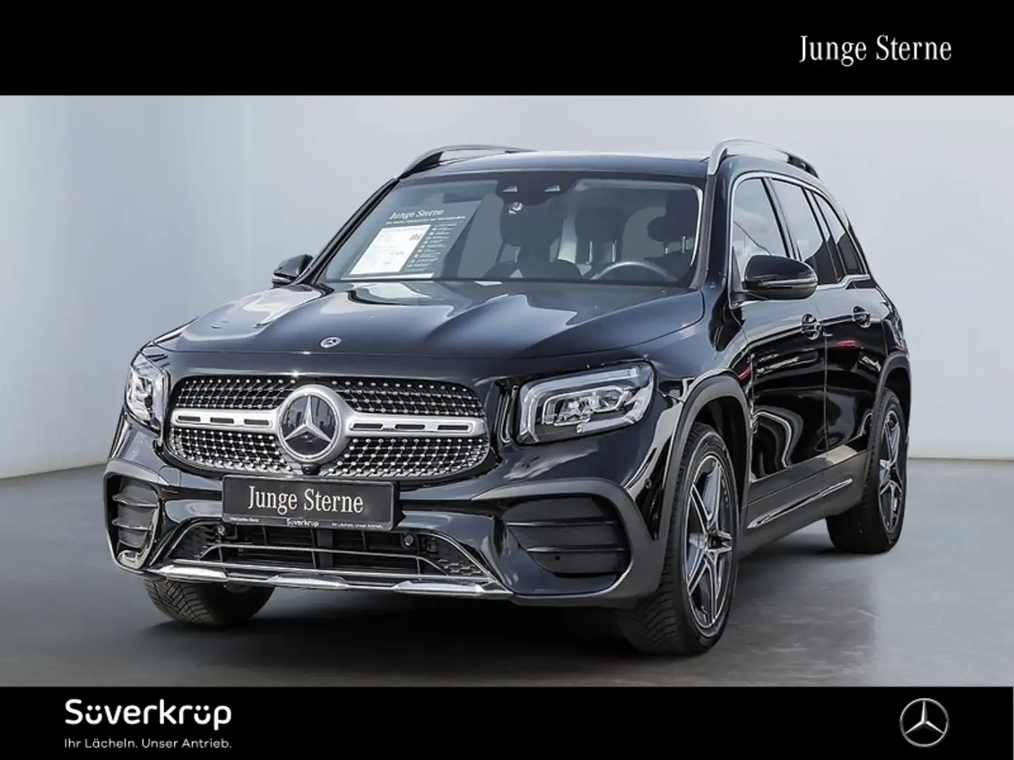 Mercedes-Benz GLB 200 AMG AHK KAMERA PANO SPUR PDC SHD SHZ Schwarz - 1