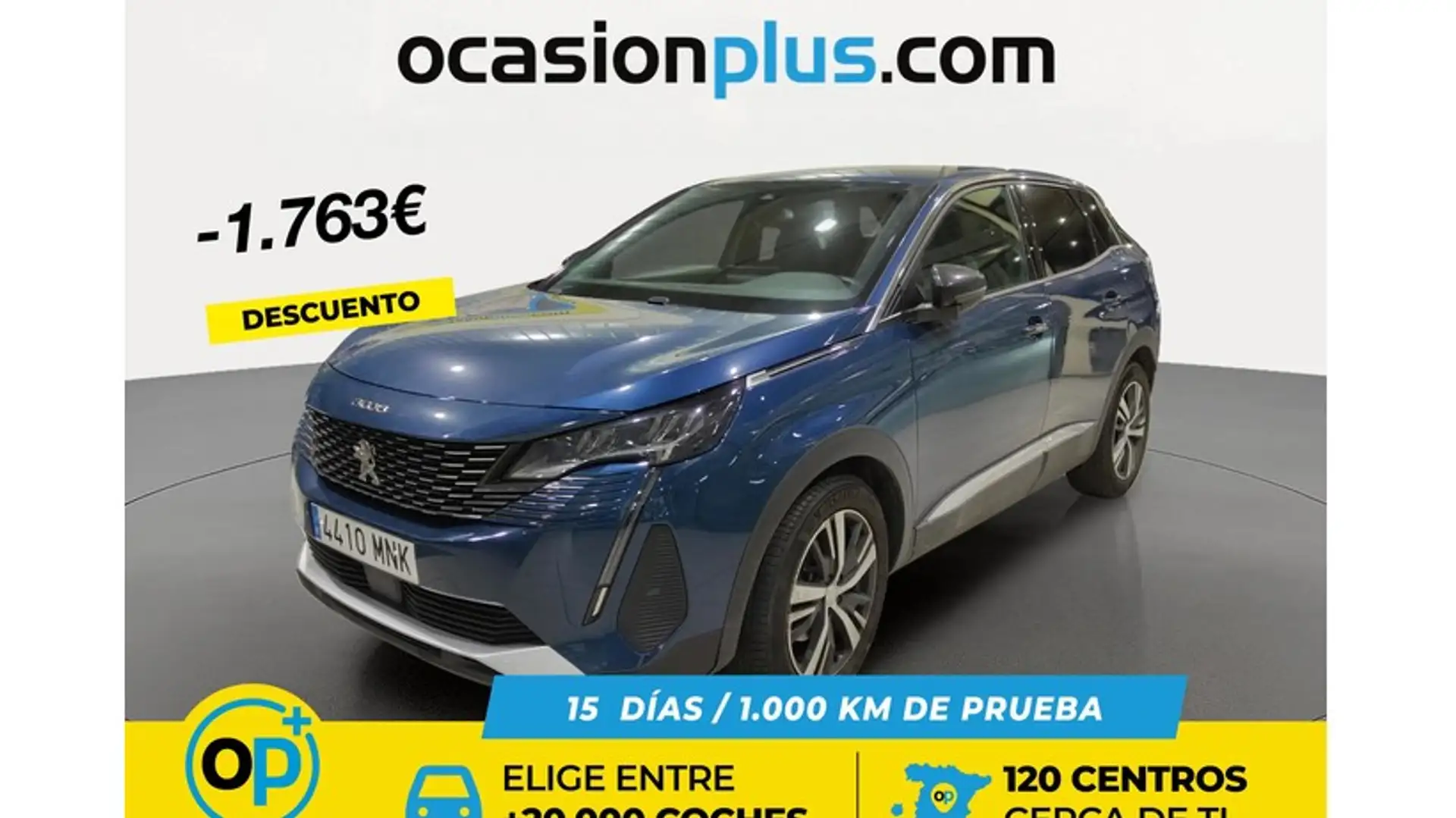 Peugeot 3008 1.2 S&S PureTech Allure Pack 130 Bleu - 1